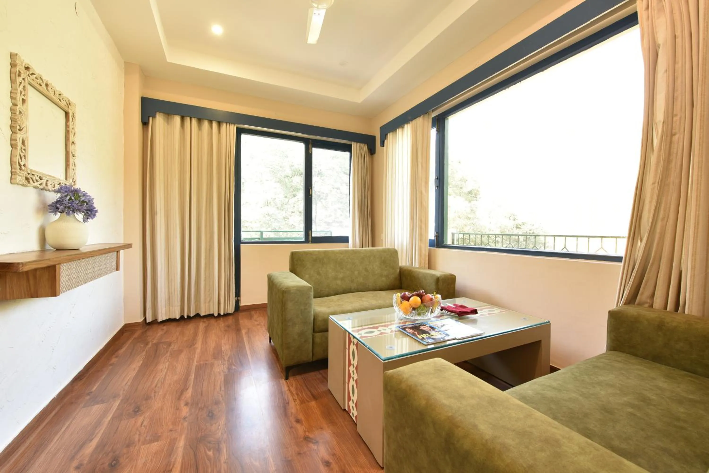 Living room in Tiaraa Lite A Ganges Retreat