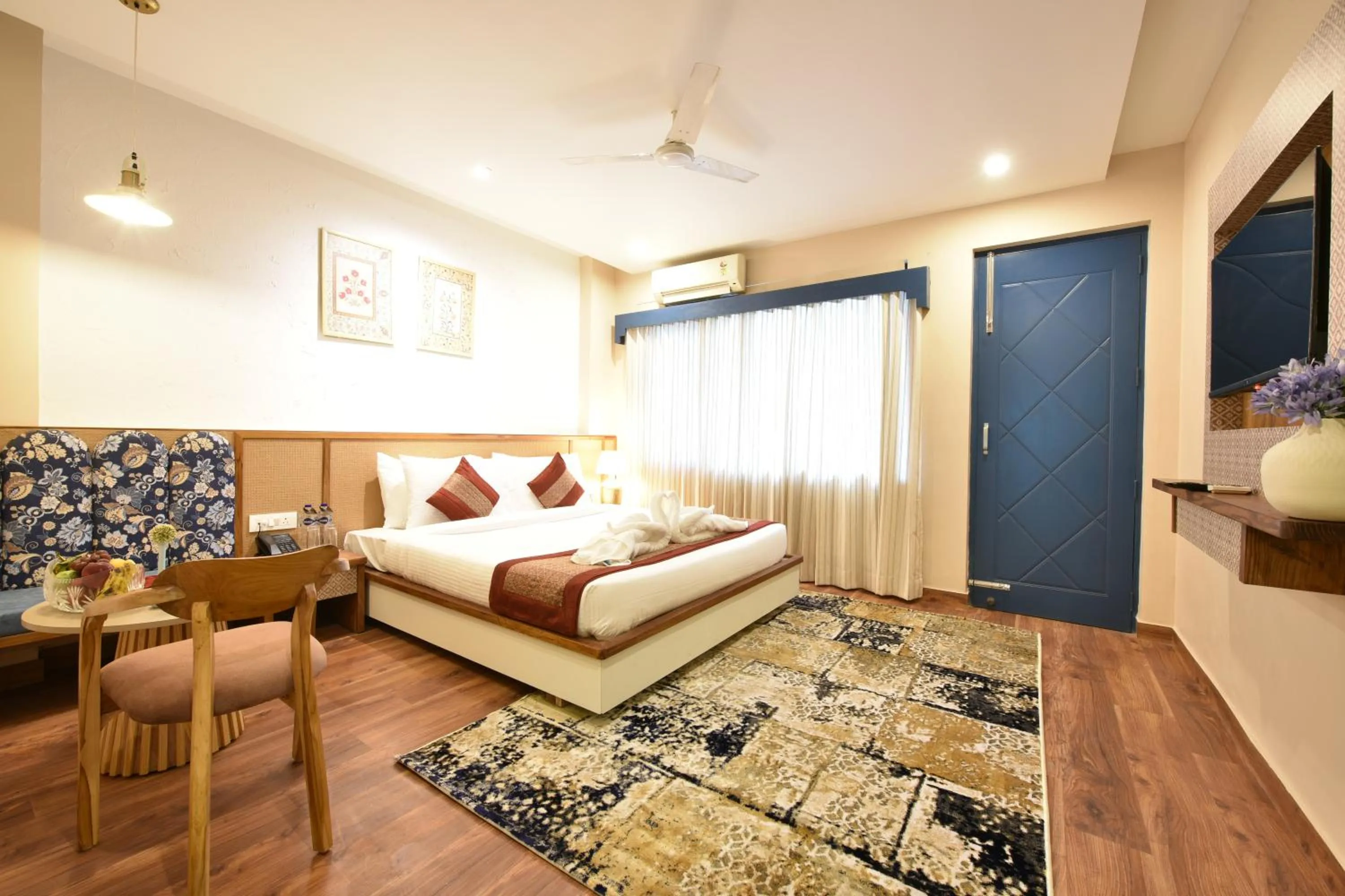 Bed in Tiaraa Lite A Ganges Retreat