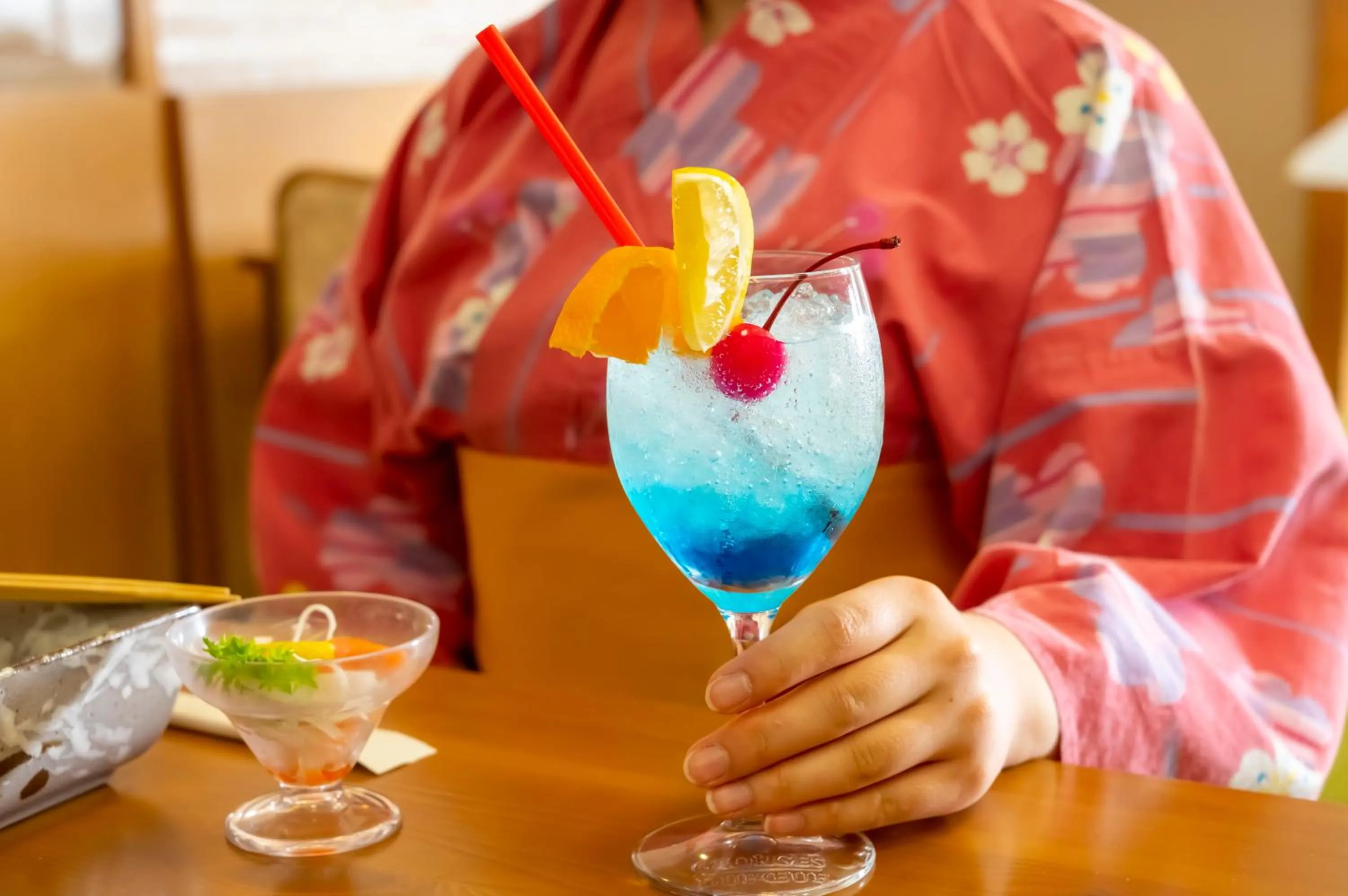 Food close-up in Senkeien Tsukioka Hotel