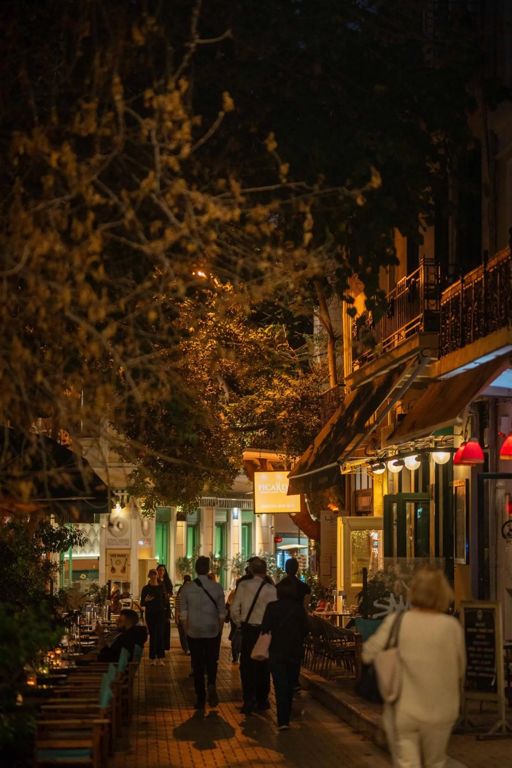 Night in Whisper Athens Suites