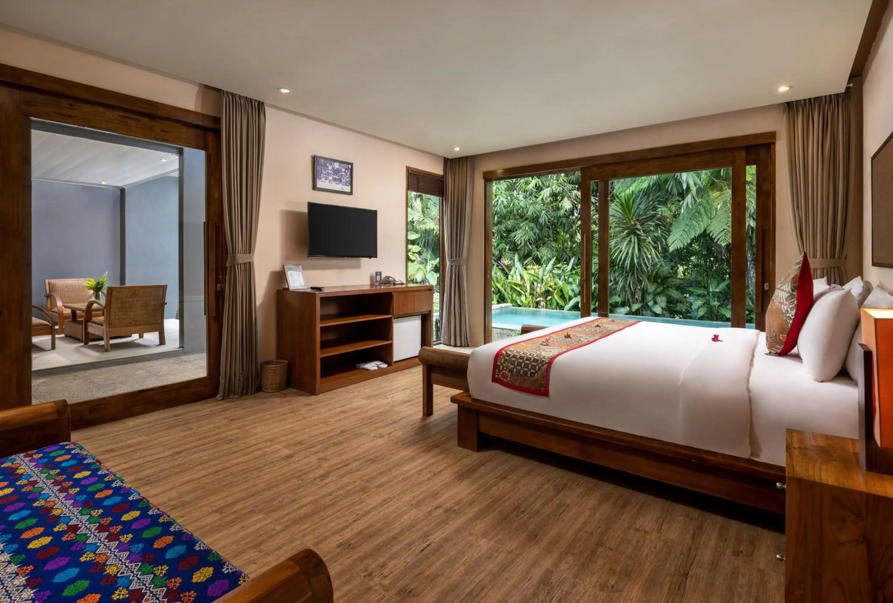 Bedroom, Bed in Senetan Villas and Spa Resort