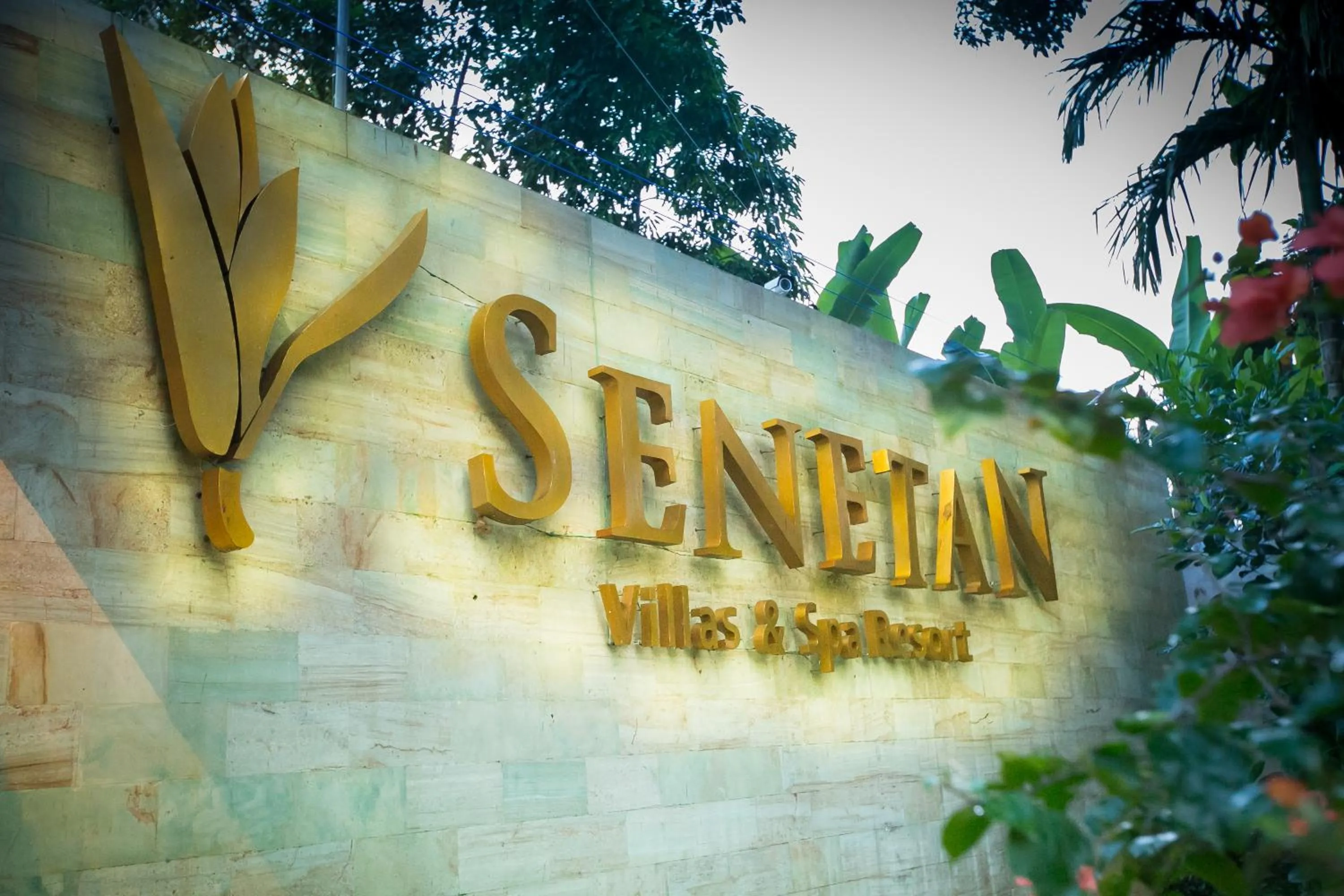 Property logo or sign in Senetan Villas and Spa Resort