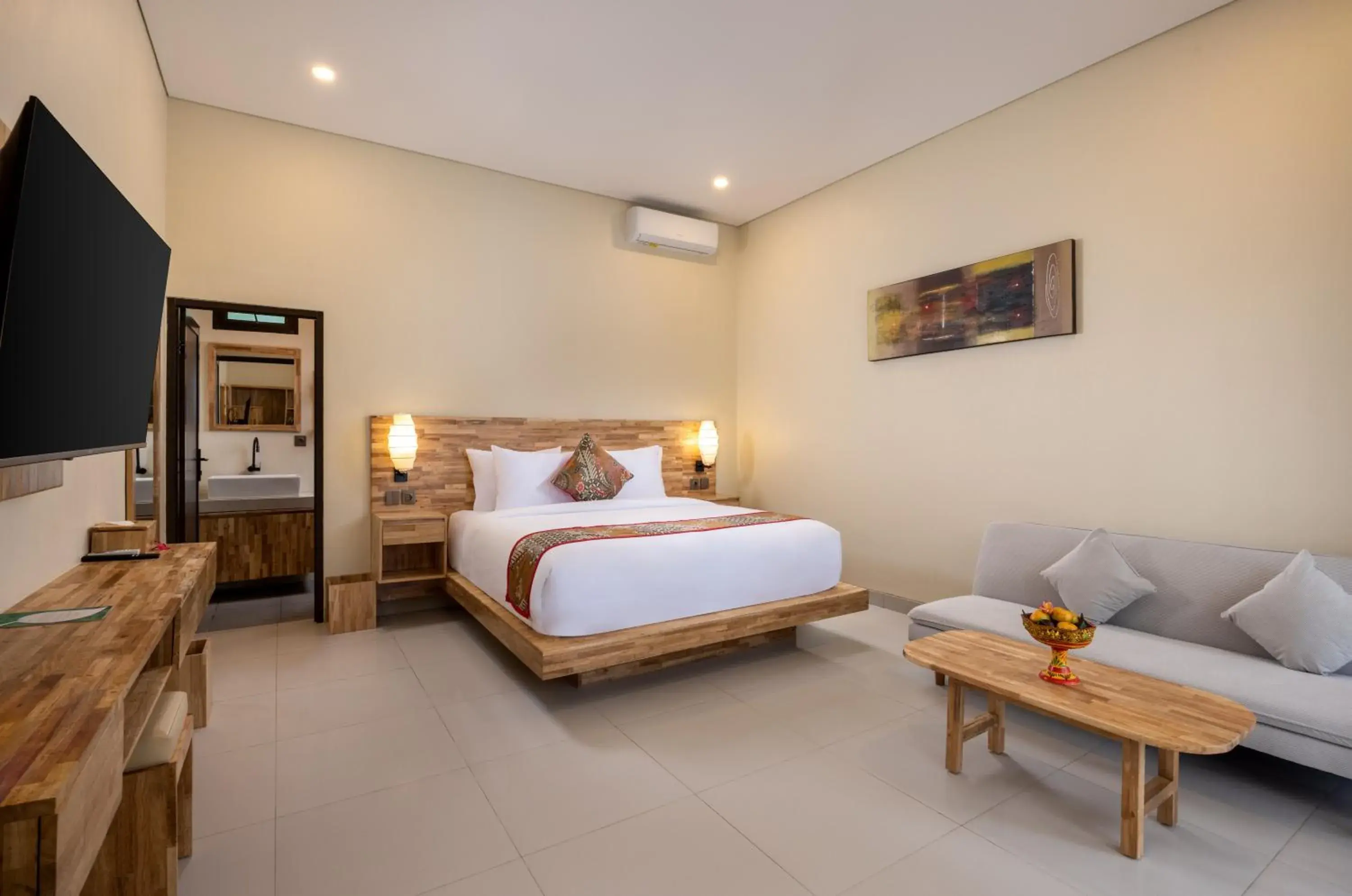 Property building, Bed in Senetan Villas and Spa Resort Property building, Bed in Senetan Villas and Spa Resort