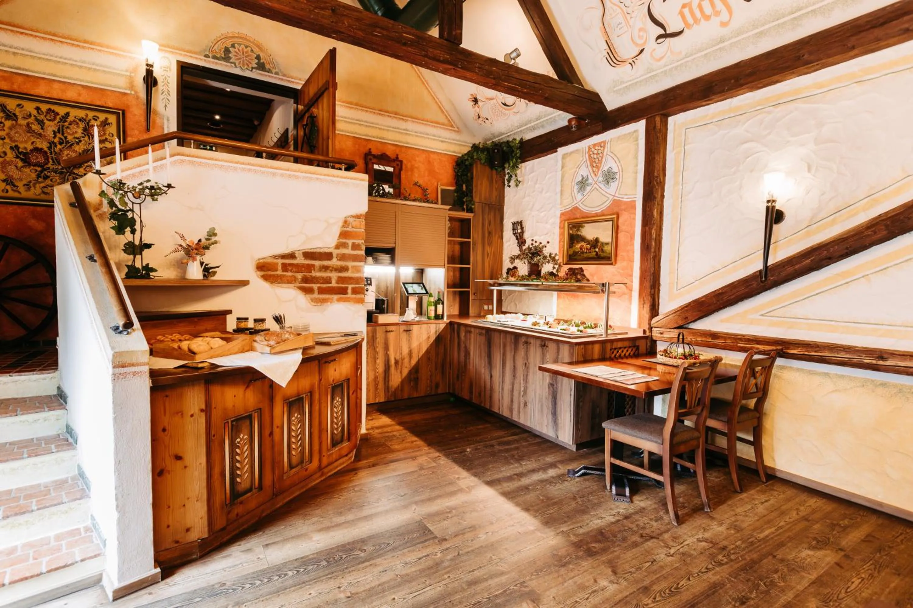 Buffet breakfast in Hotel Schlof Guat