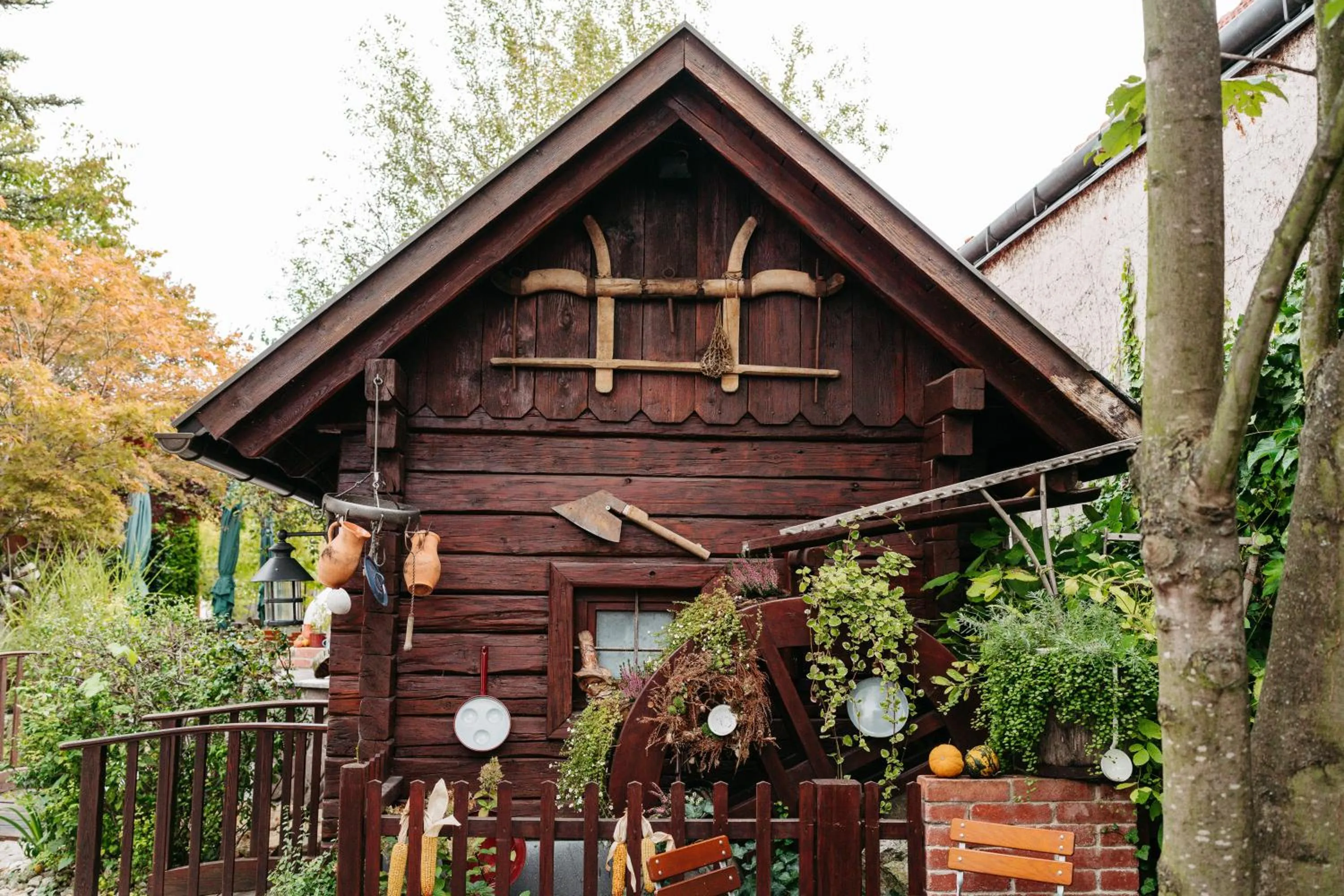 Garden in Hotel Schlof Guat