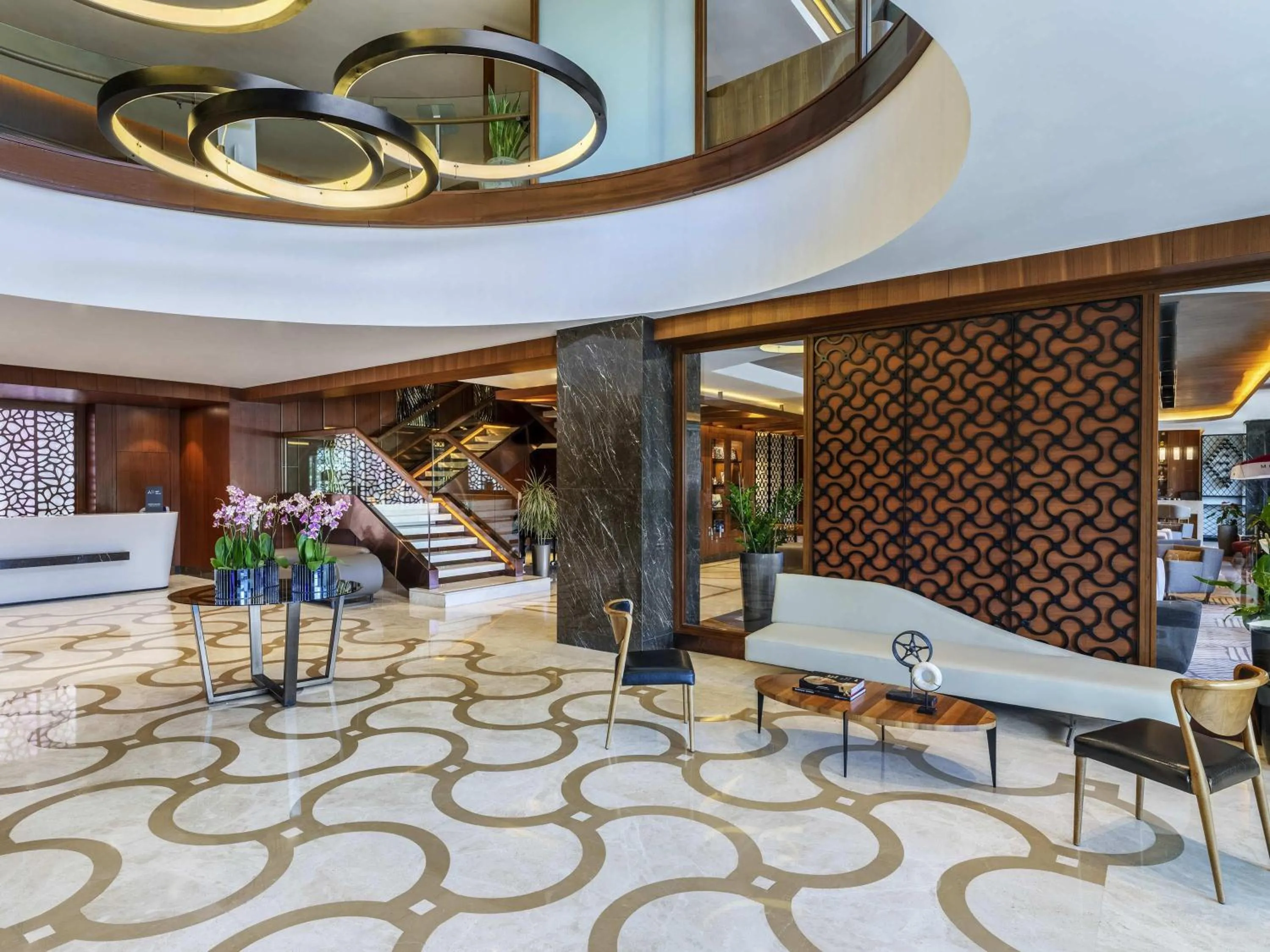 Property building in Mövenpick Istanbul Hotel Golden Horn