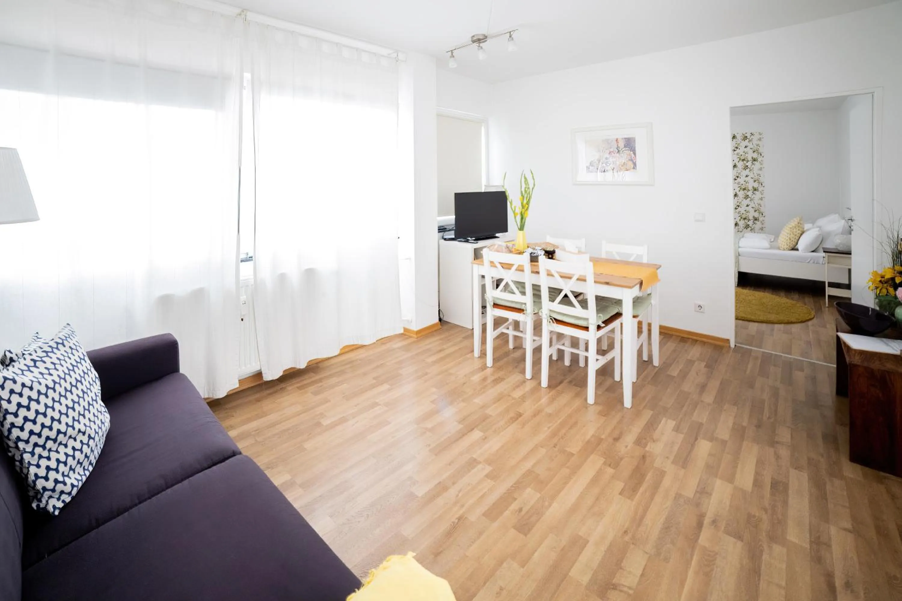 Living room in B&B MY PLACE mit Frühstückspaket - with Breakfastbox