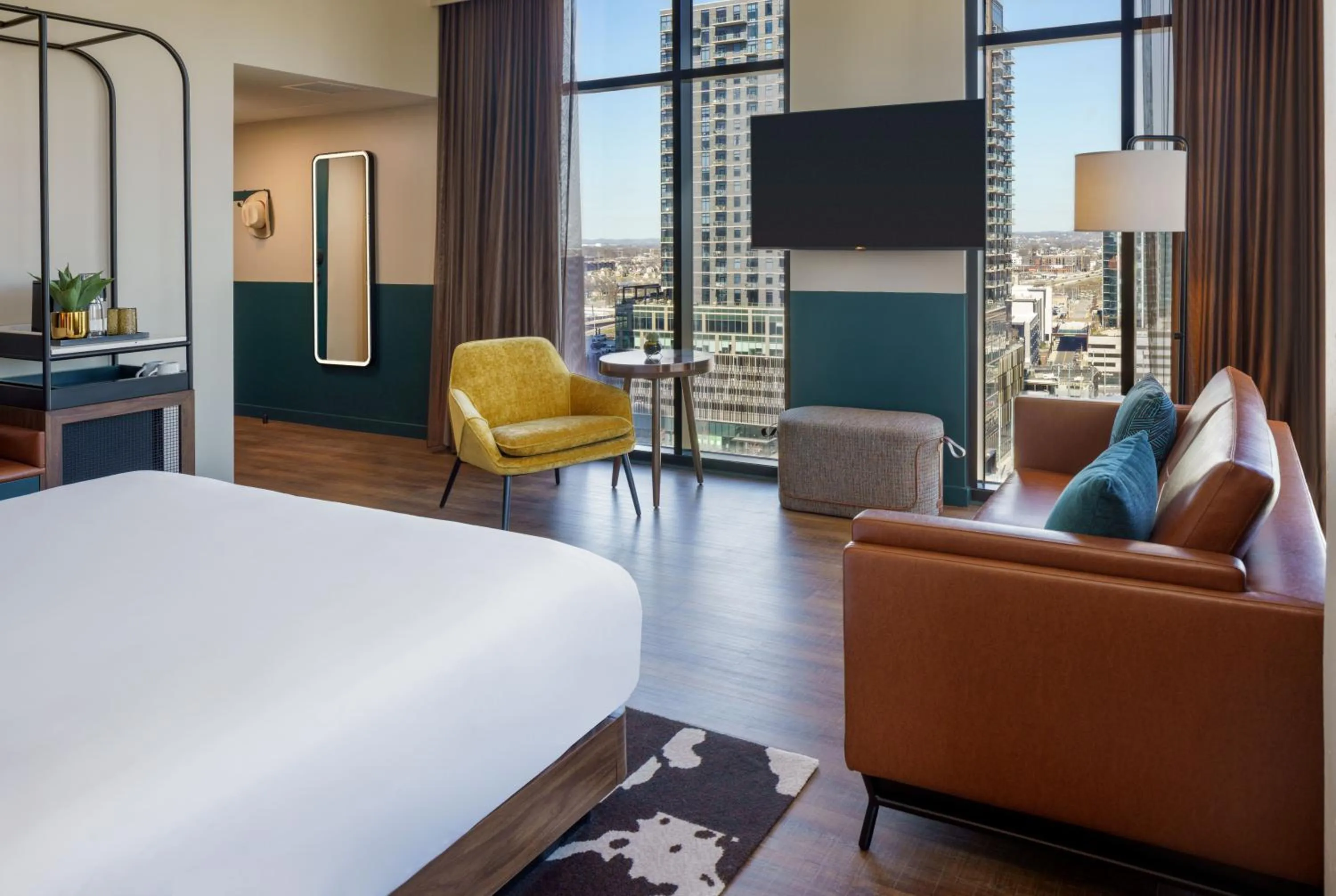 Bedroom, Bed in Caption by Hyatt Downtown Nashville