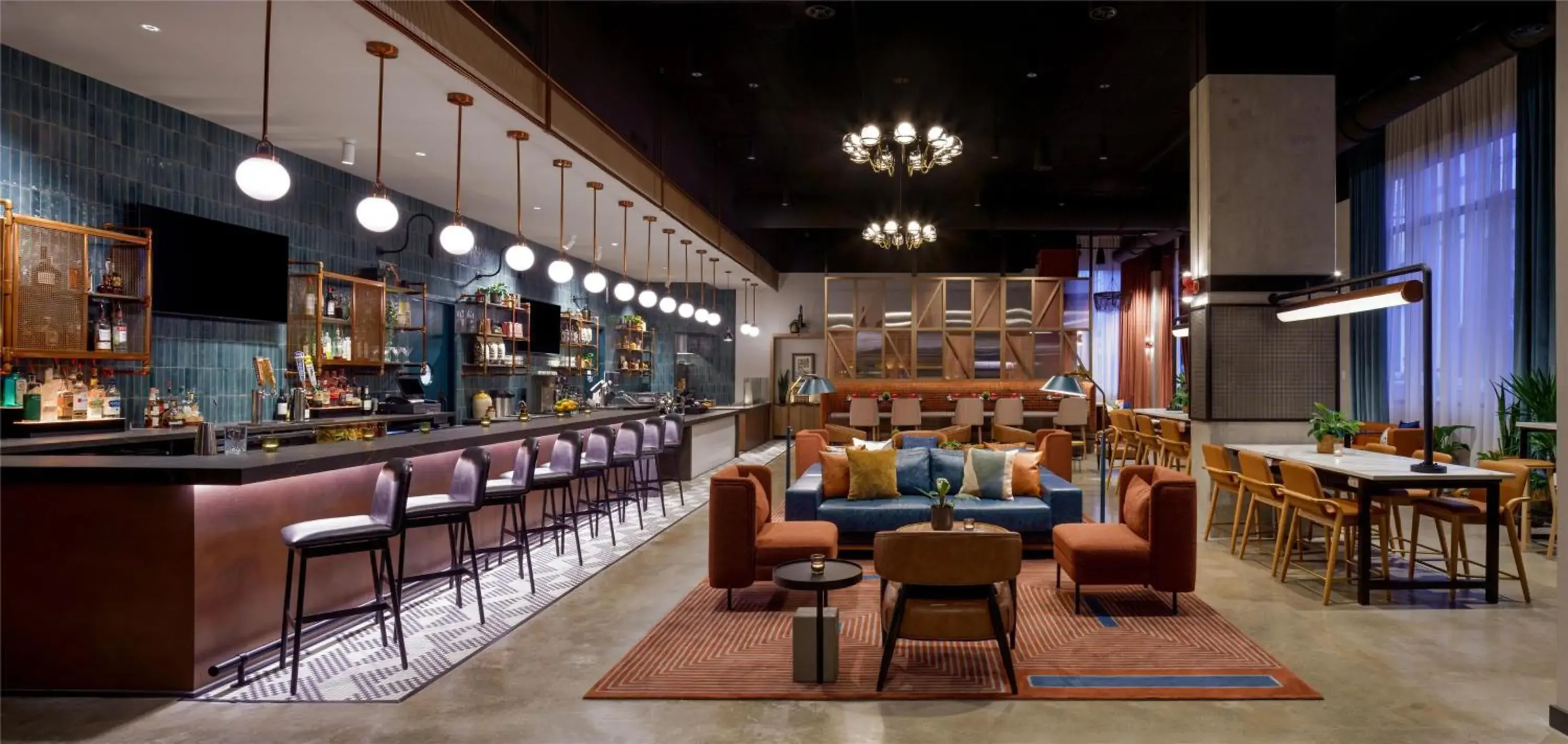 Lobby or reception in Caption by Hyatt Downtown Nashville Lobby or reception in Caption by Hyatt Downtown Nashville