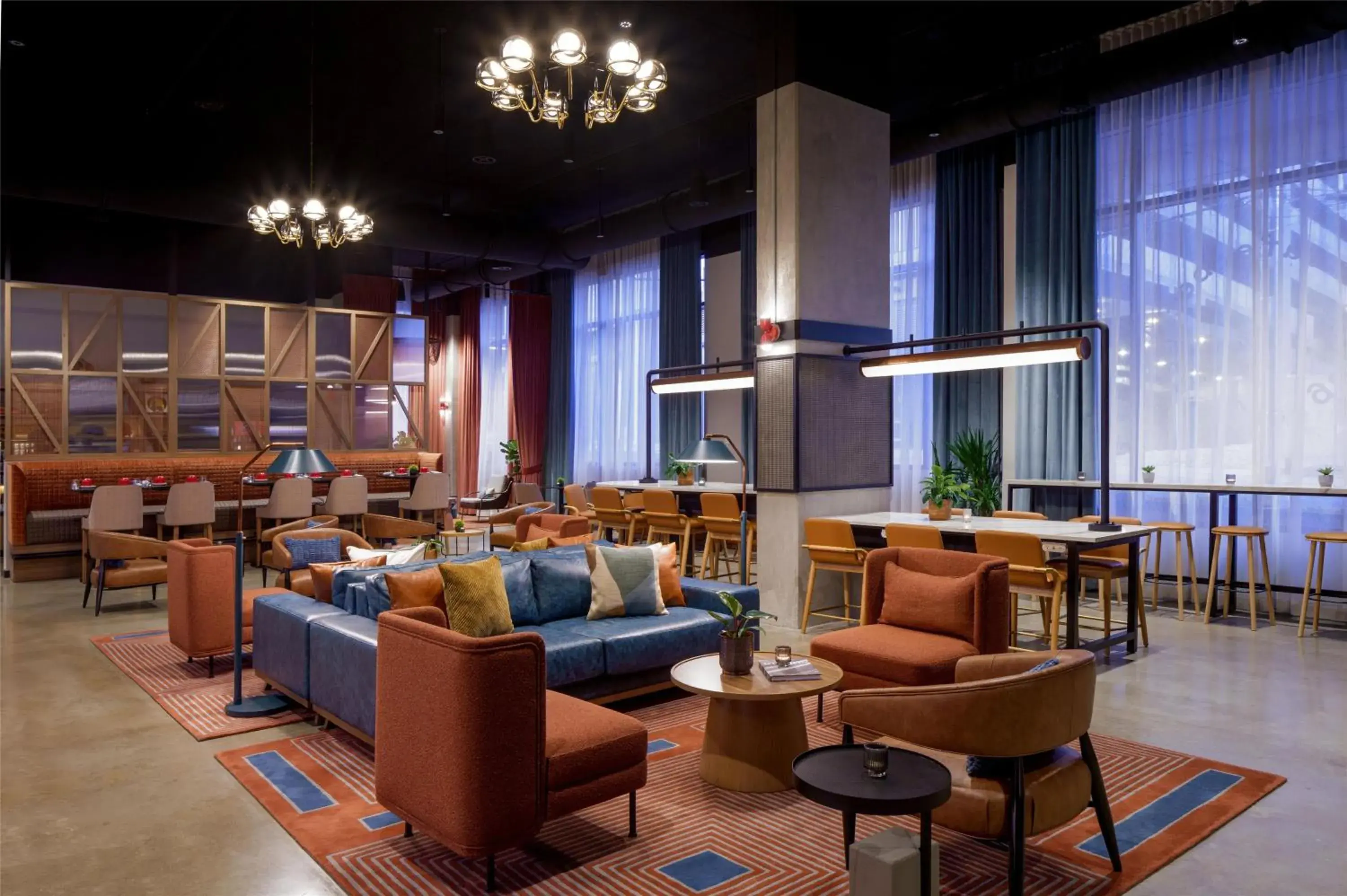 Lobby or reception in Caption by Hyatt Downtown Nashville Lobby or reception in Caption by Hyatt Downtown Nashville