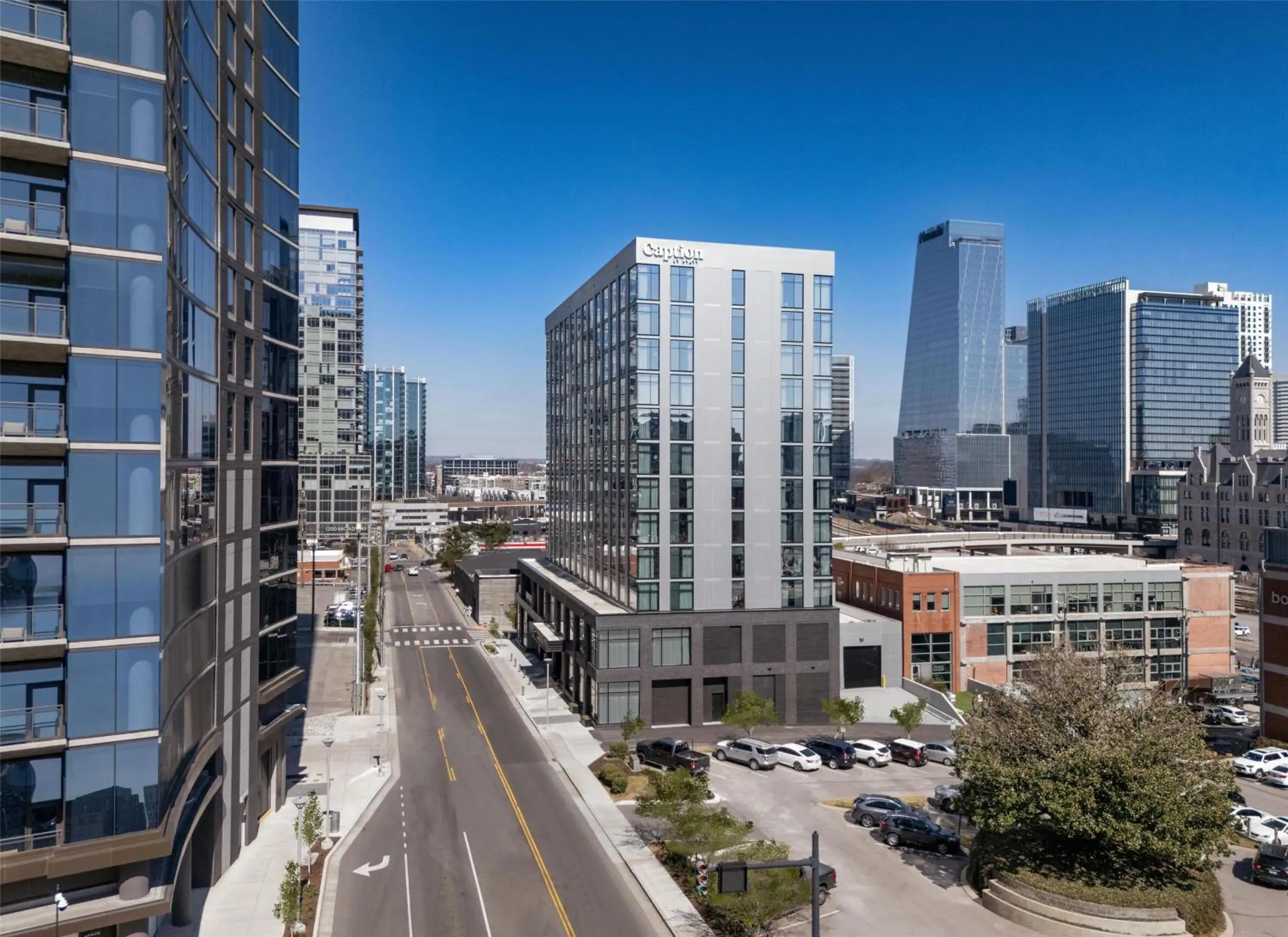 Property building in Caption by Hyatt Downtown Nashville Property building in Caption by Hyatt Downtown Nashville