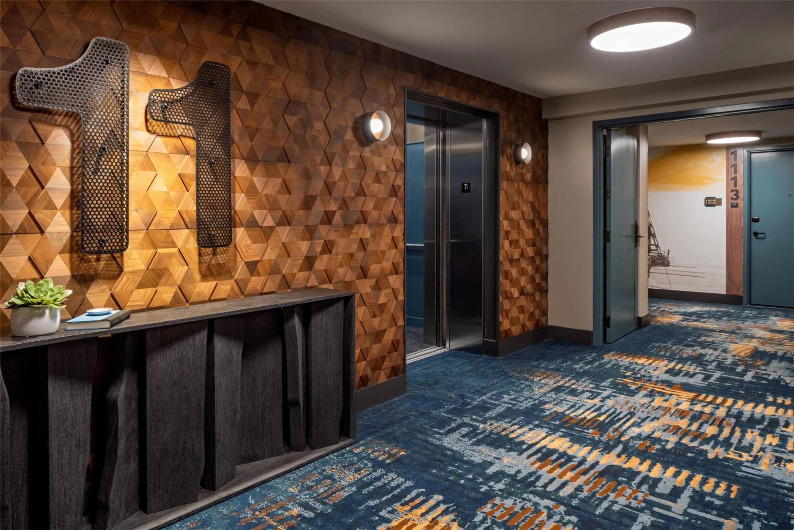 Lobby or reception, Bed in Caption by Hyatt Downtown Nashville