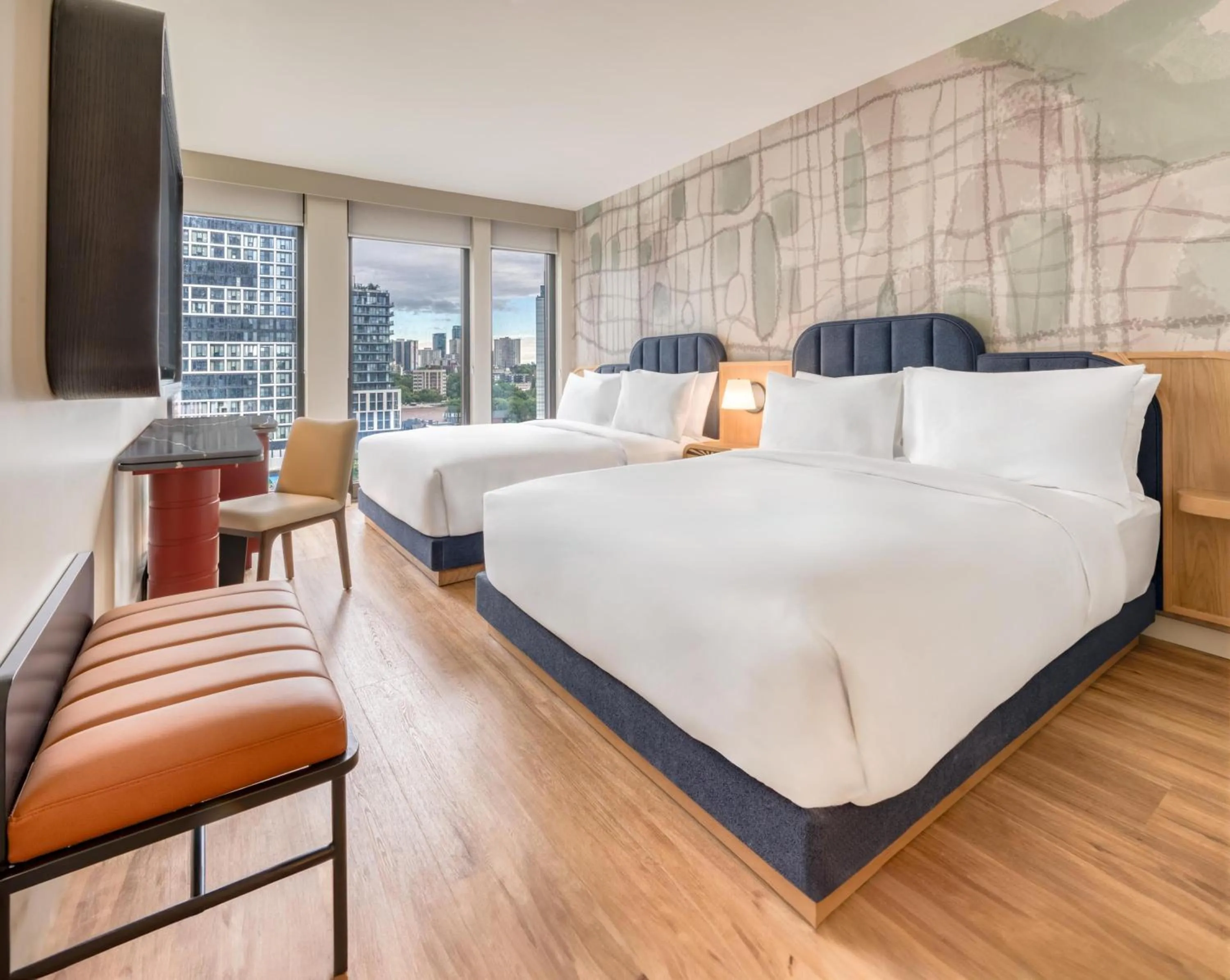 Bedroom, Bed in Toor Hotel Toronto, Part Of Jdv By Hyatt