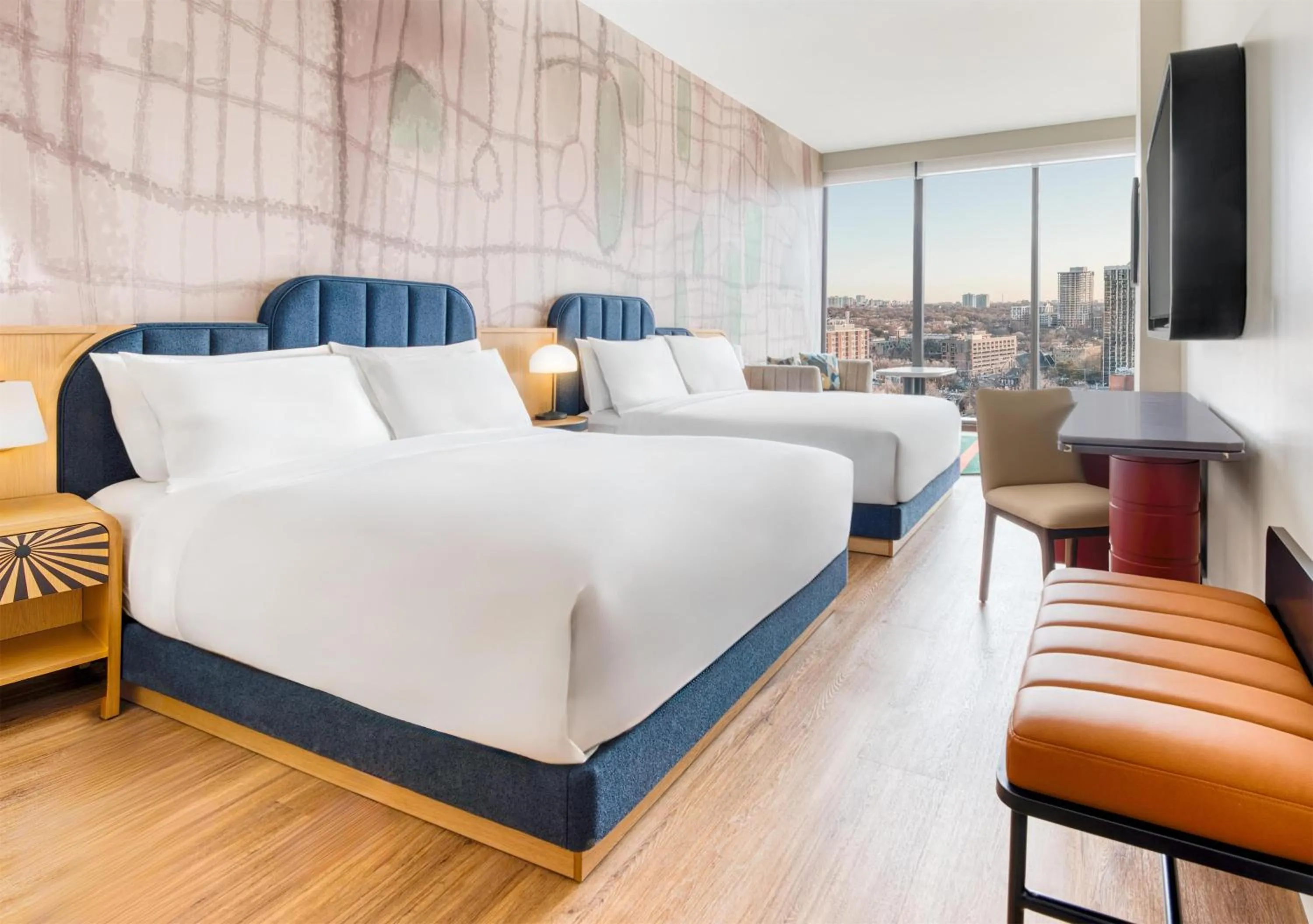 Bedroom, Bed in Toor Hotel Toronto, Part Of Jdv By Hyatt