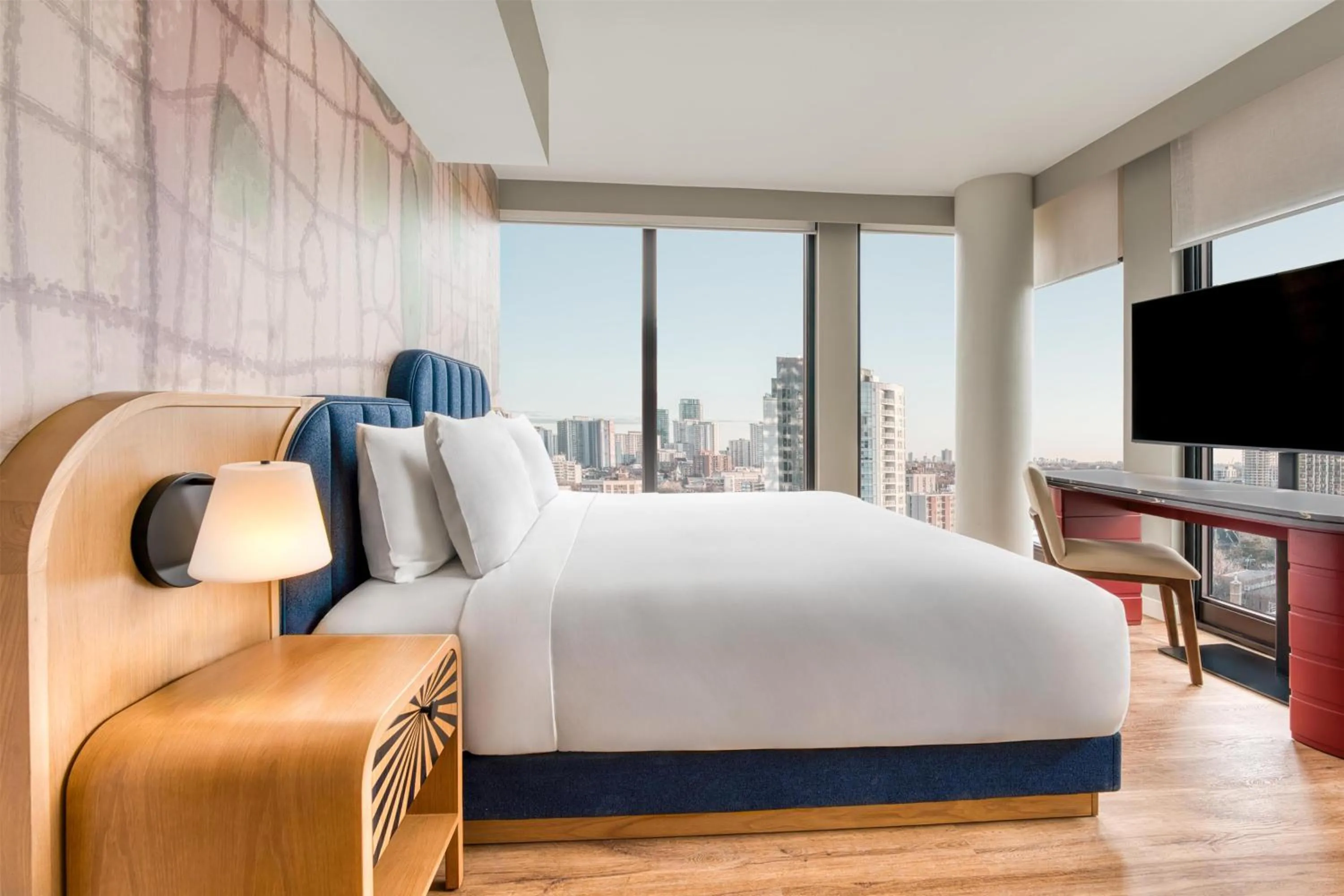 Bedroom, Bed in Toor Hotel Toronto, Part Of Jdv By Hyatt