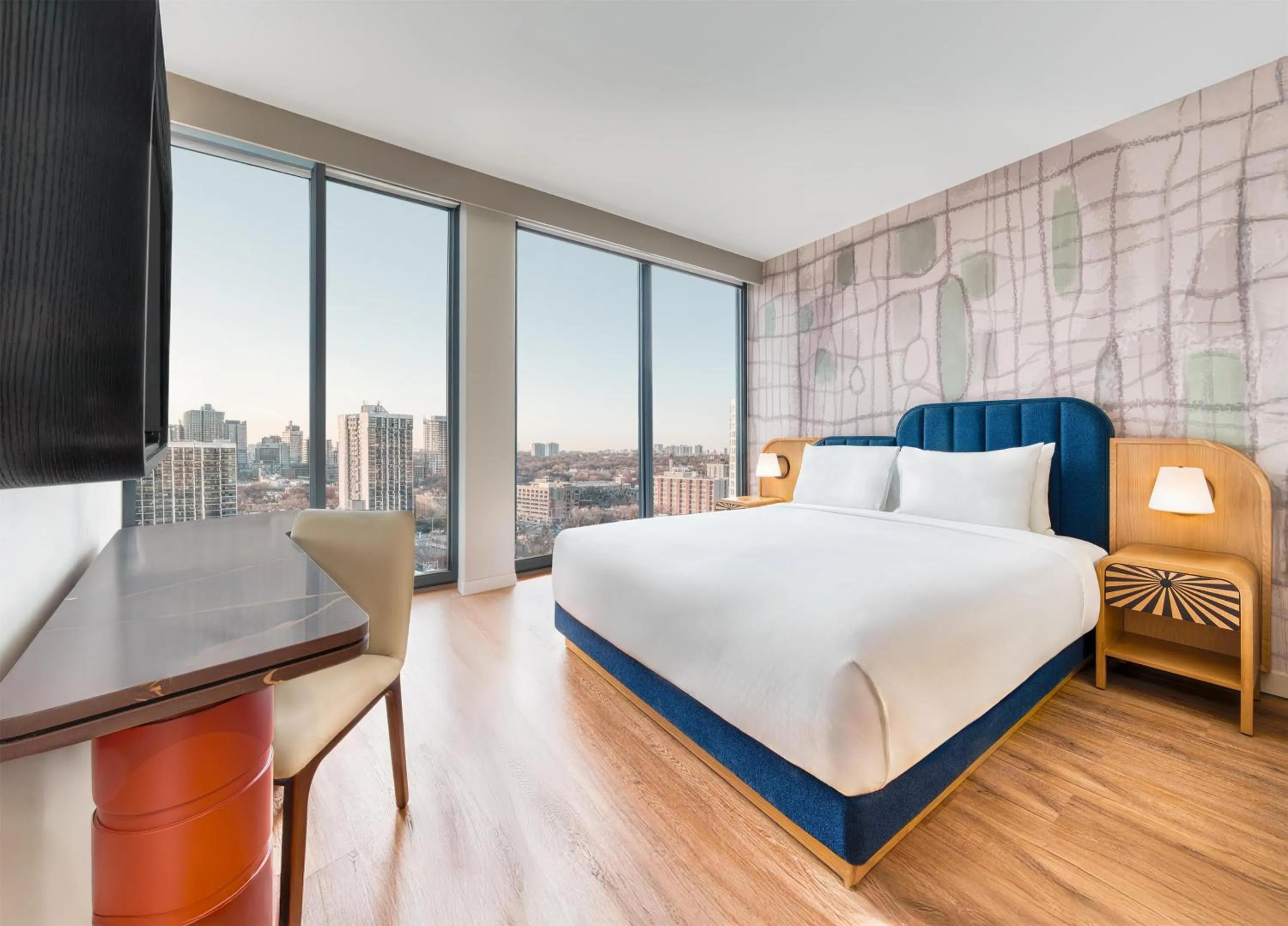 Bedroom, Bed in Toor Hotel Toronto, Part Of Jdv By Hyatt