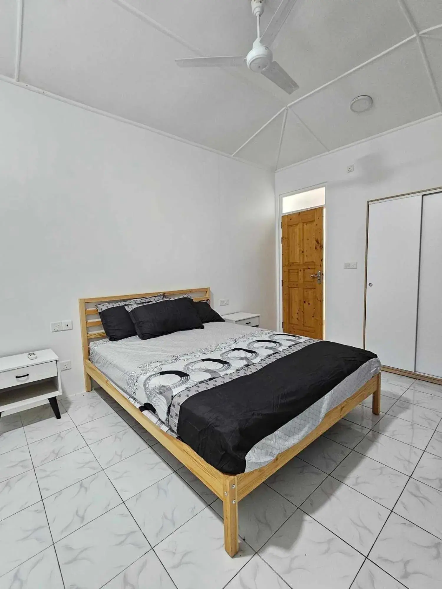 Bed in Bon Abri Maldives Bed in Bon Abri Maldives