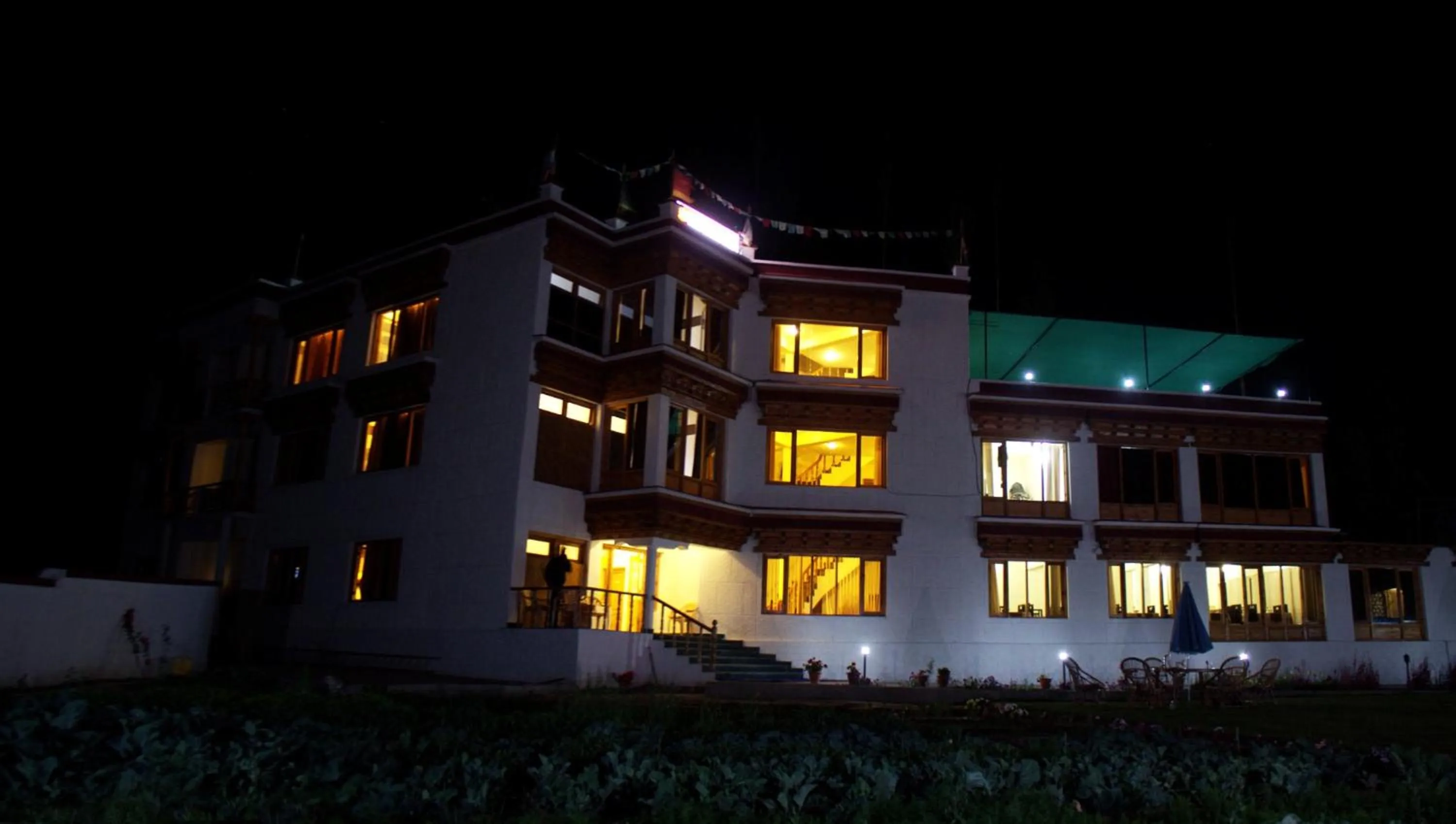 Facade/entrance in Ladakh Himalayan Retreat