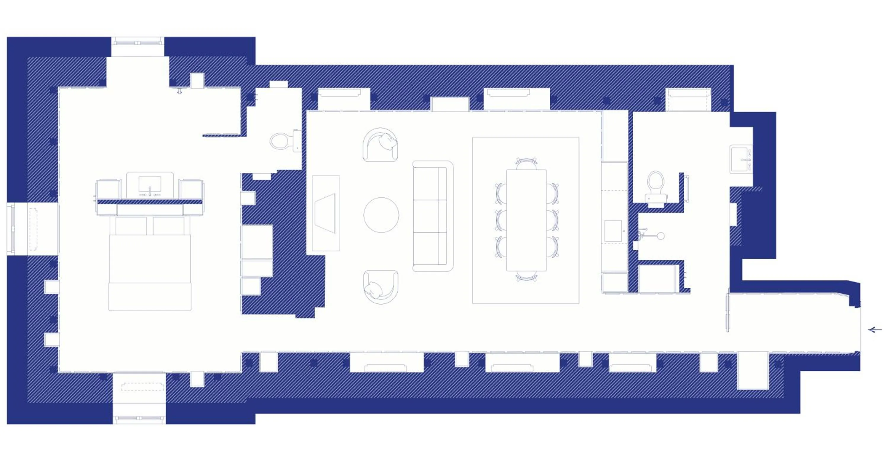 Floor plan in Stockholm Stadshotell
