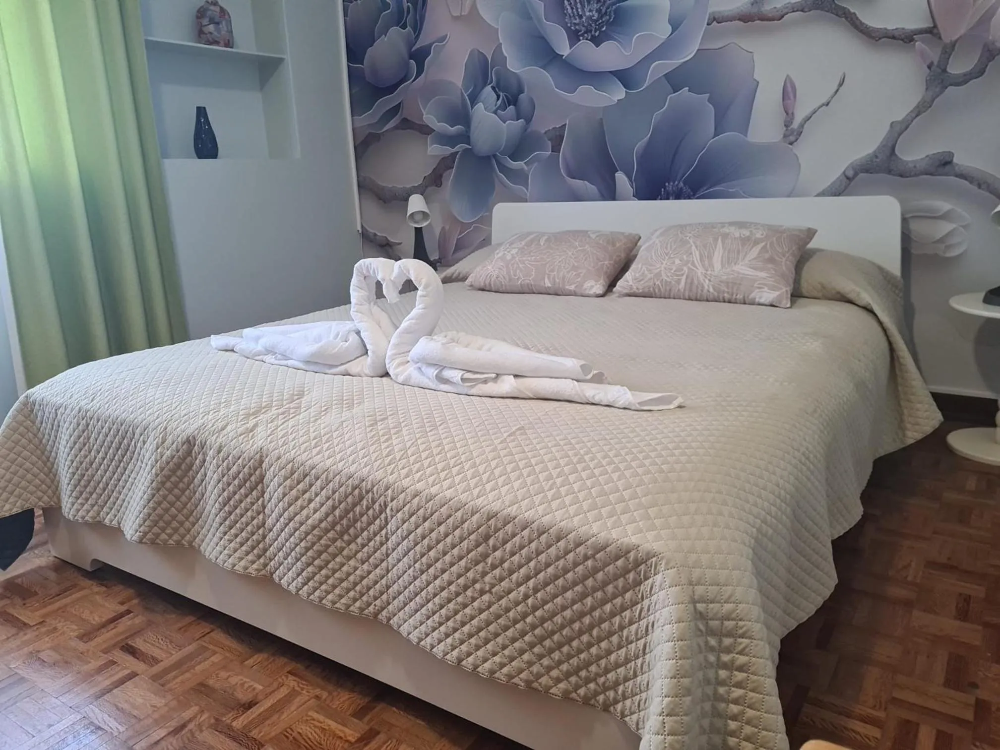 Bed in Hostel Jardins de São Luís