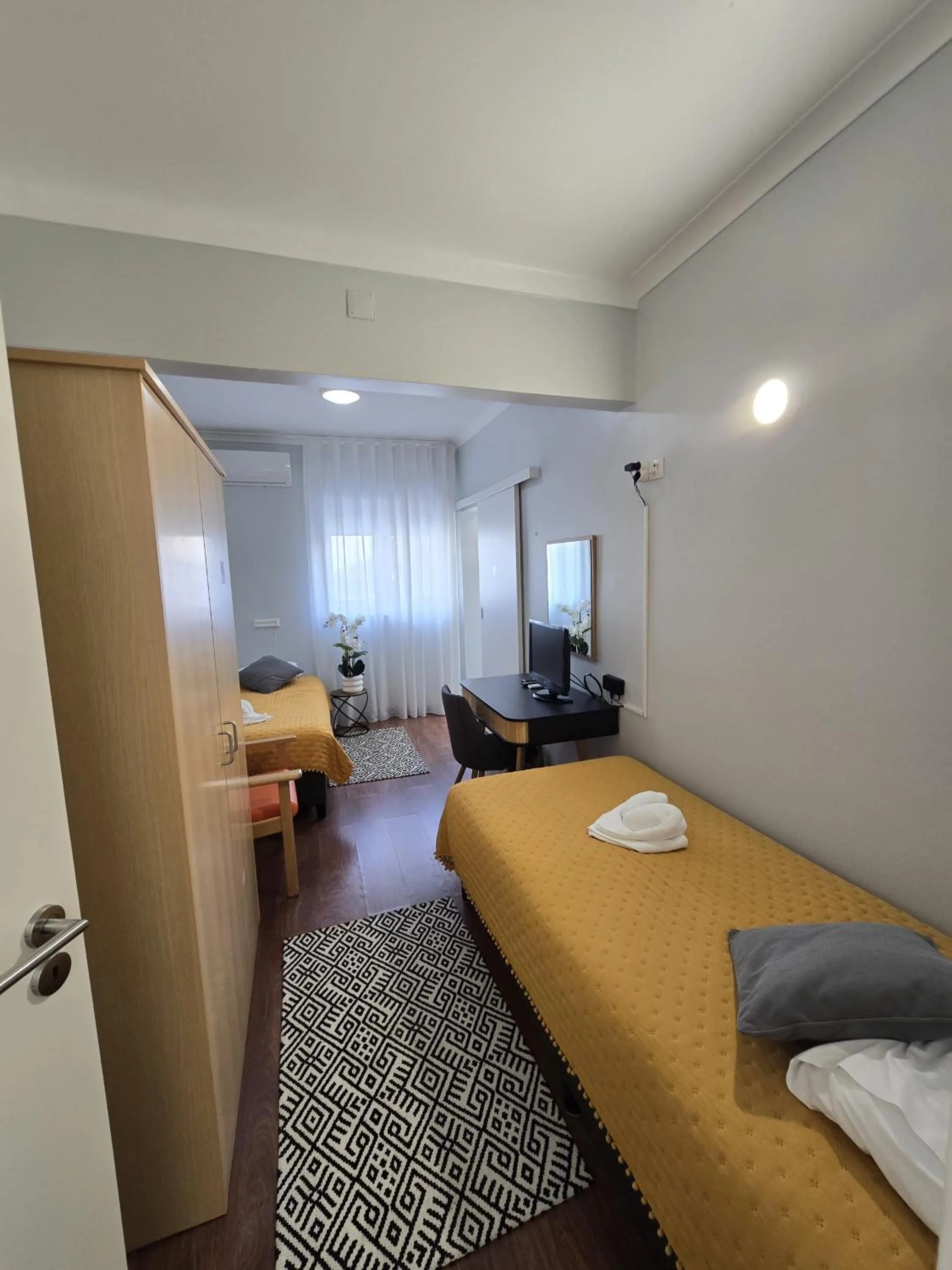 Bed in Hostel Jardins de São Luís