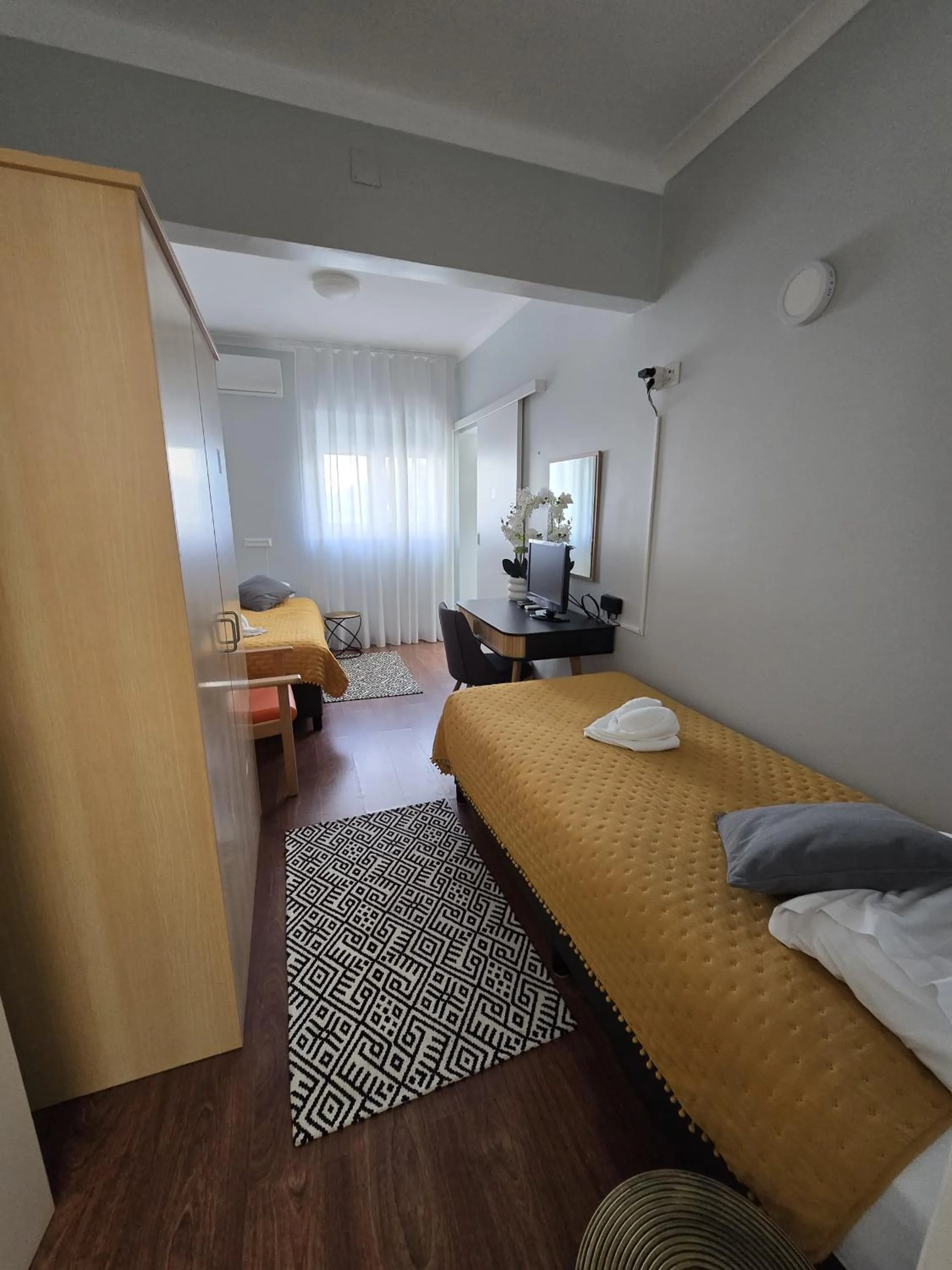 Bed in Hostel Jardins de São Luís