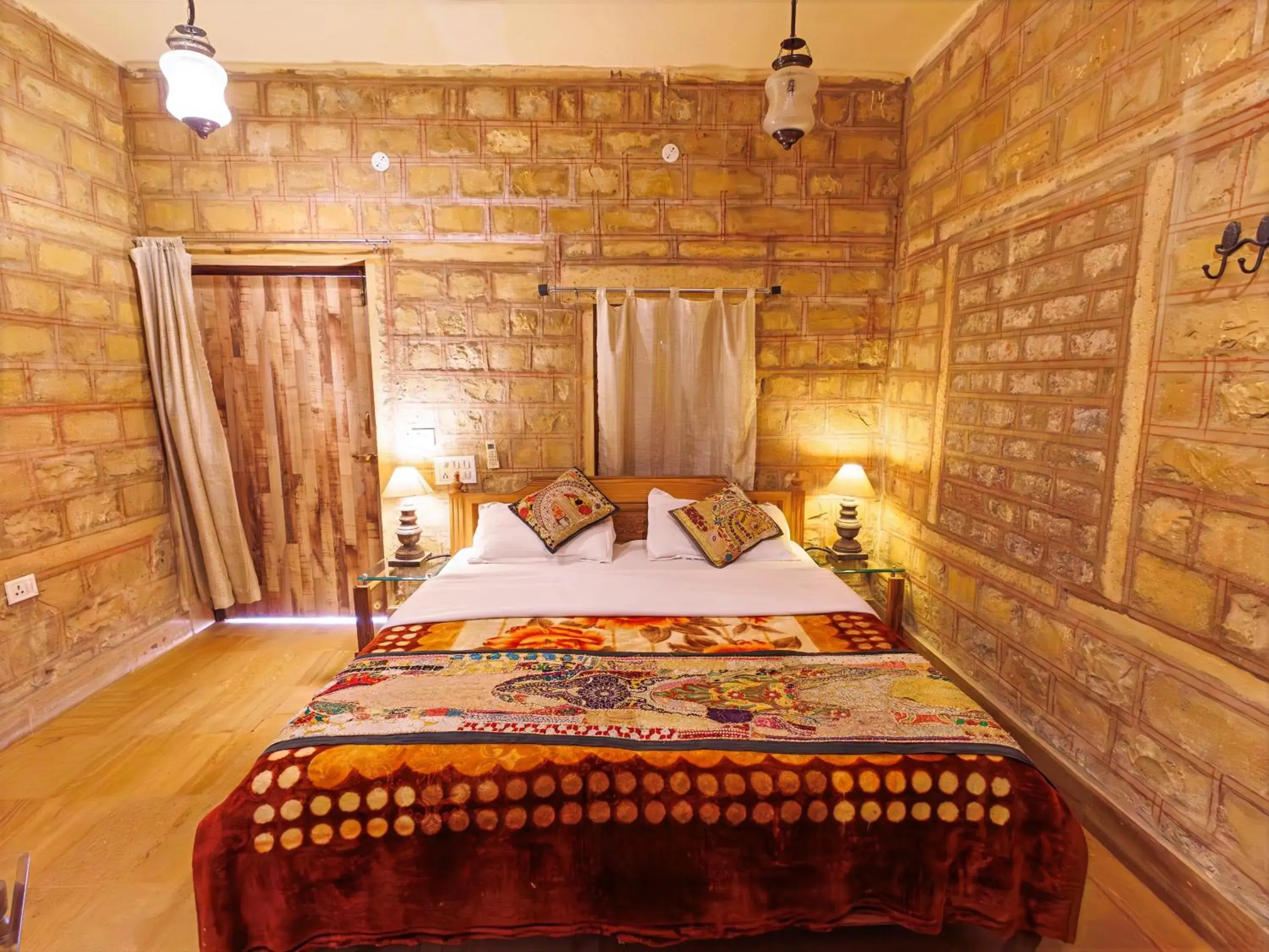 Bed in Hotel The Silk Route Bed in Hotel The Silk Route