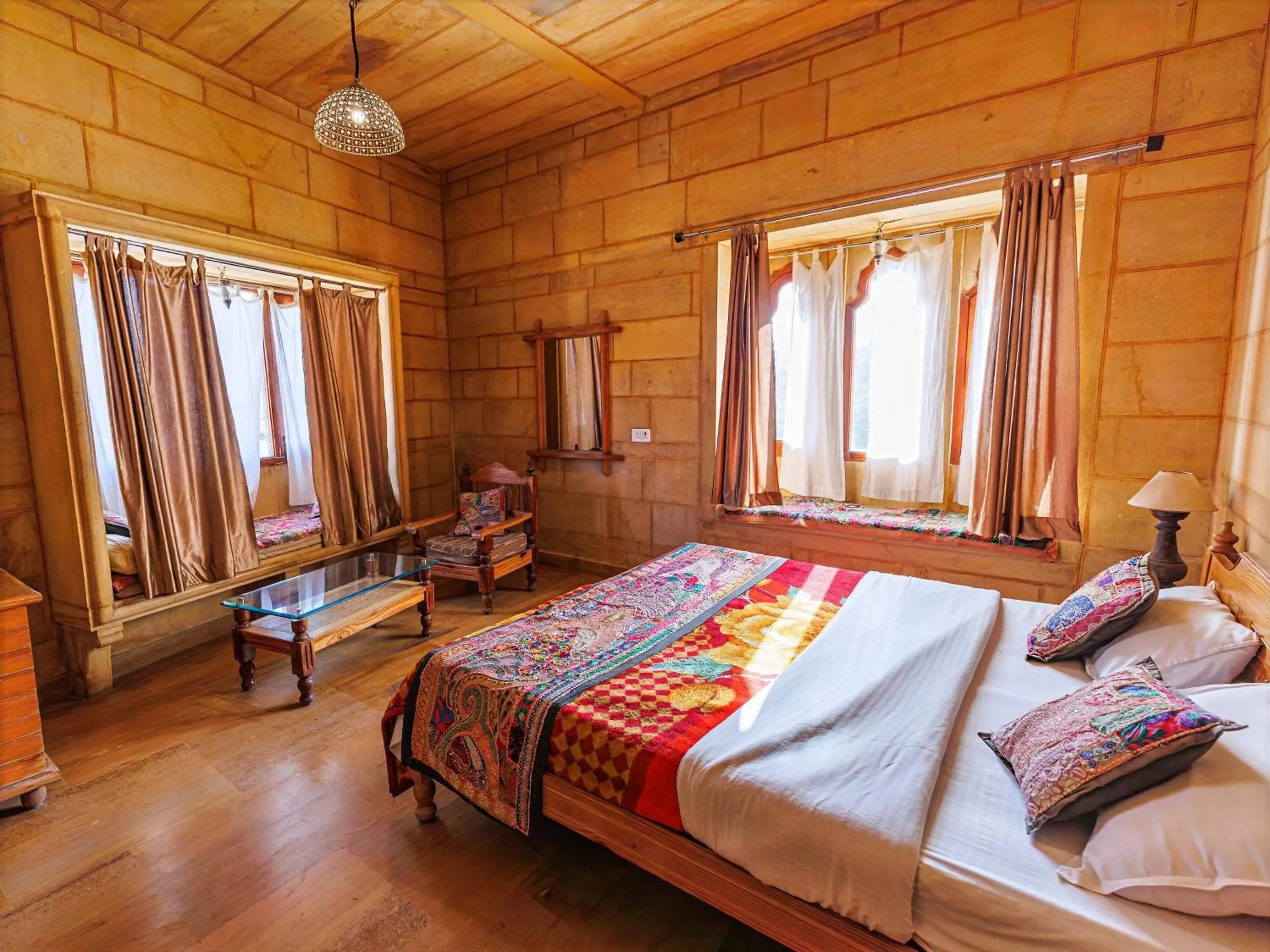 Bed in Hotel The Silk Route Bed in Hotel The Silk Route