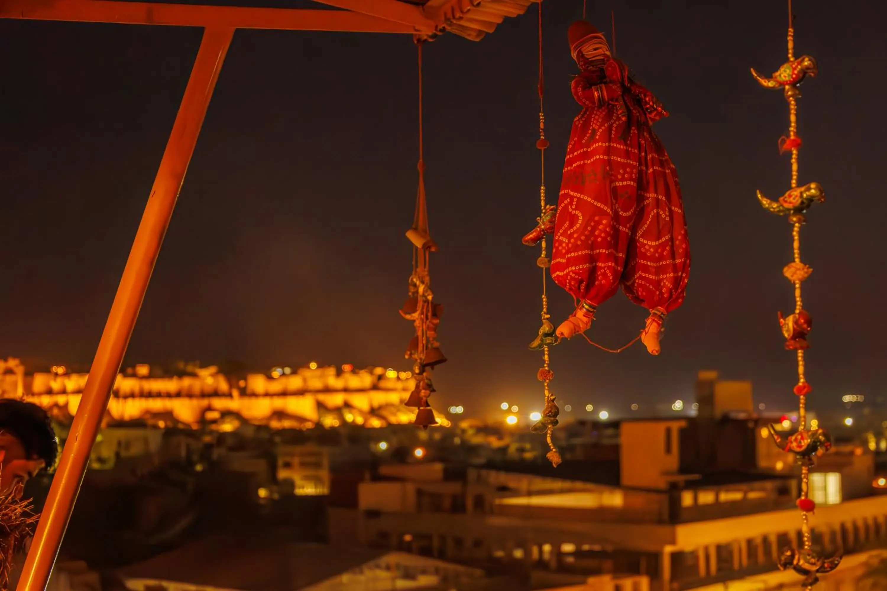 Patio in Hotel The Silk Route