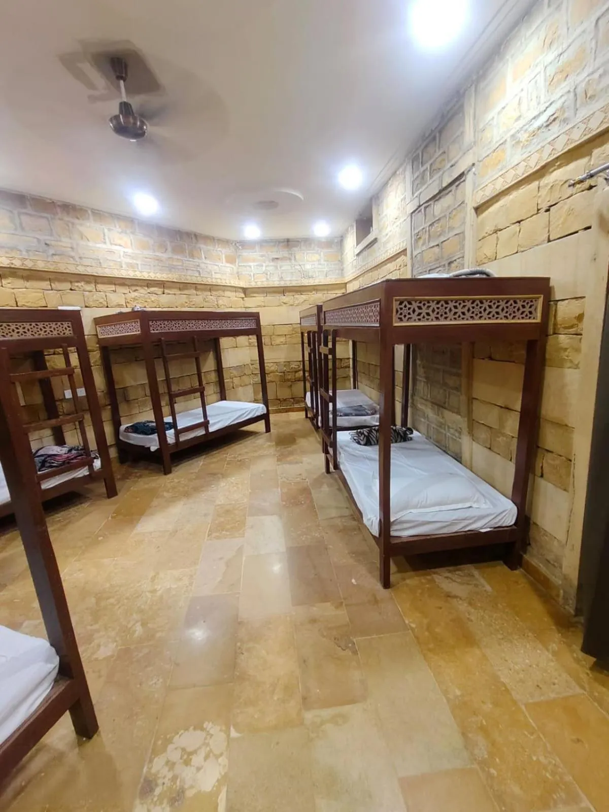 Bed in Hotel The Silk Route