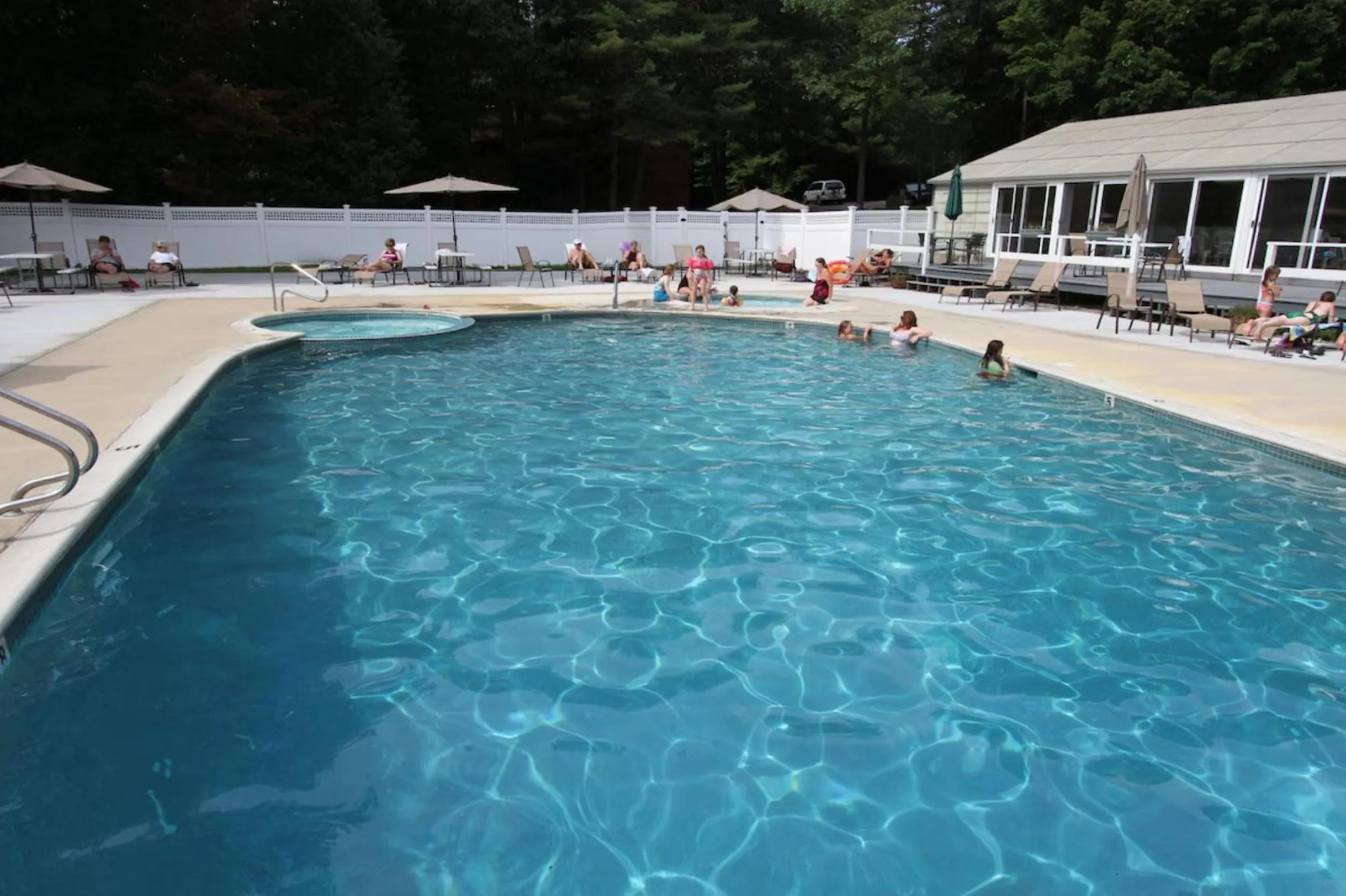 Swimming pool in Cold Spring Plymouth Resort