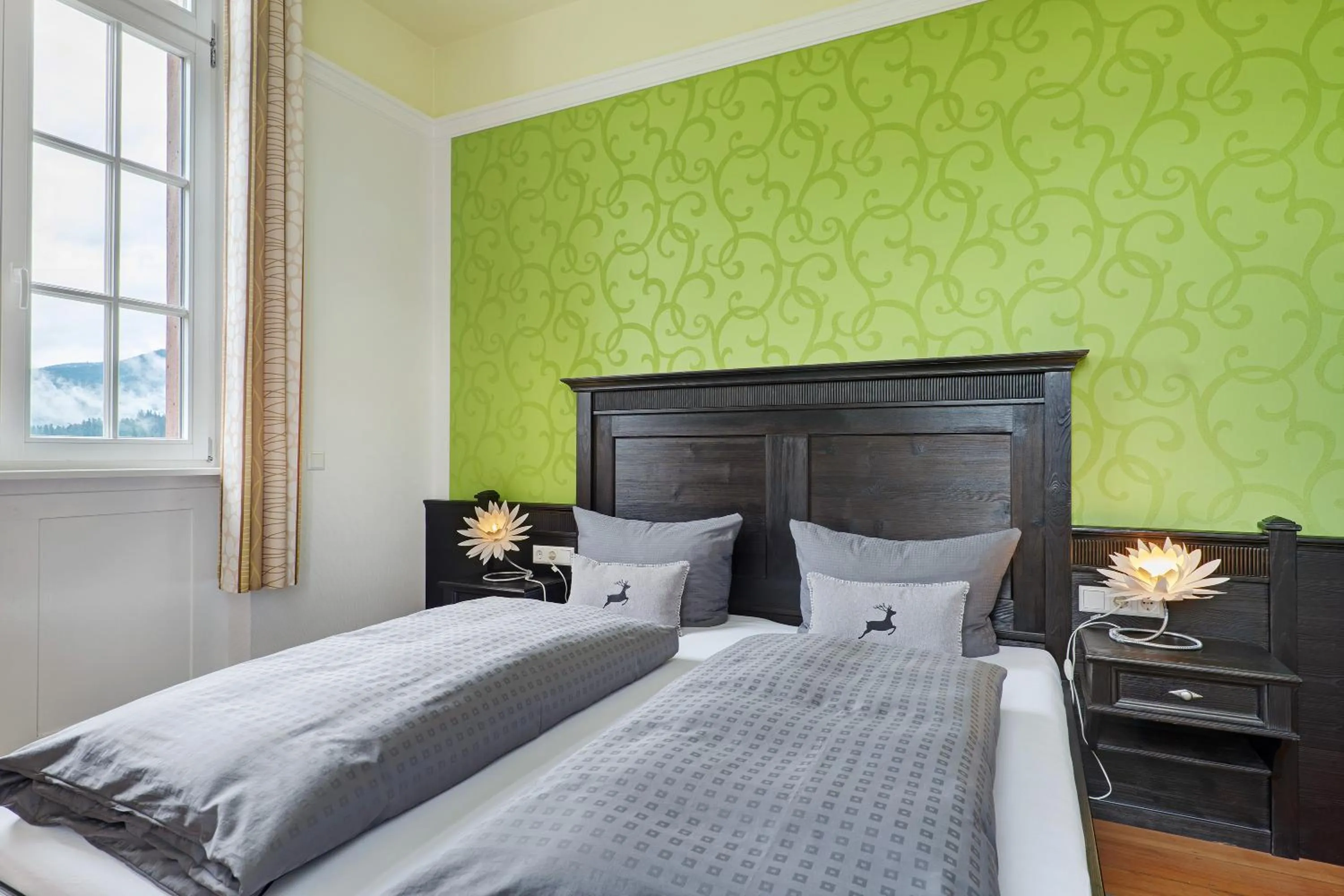 Living room, Bed in Landhaus Christophorus