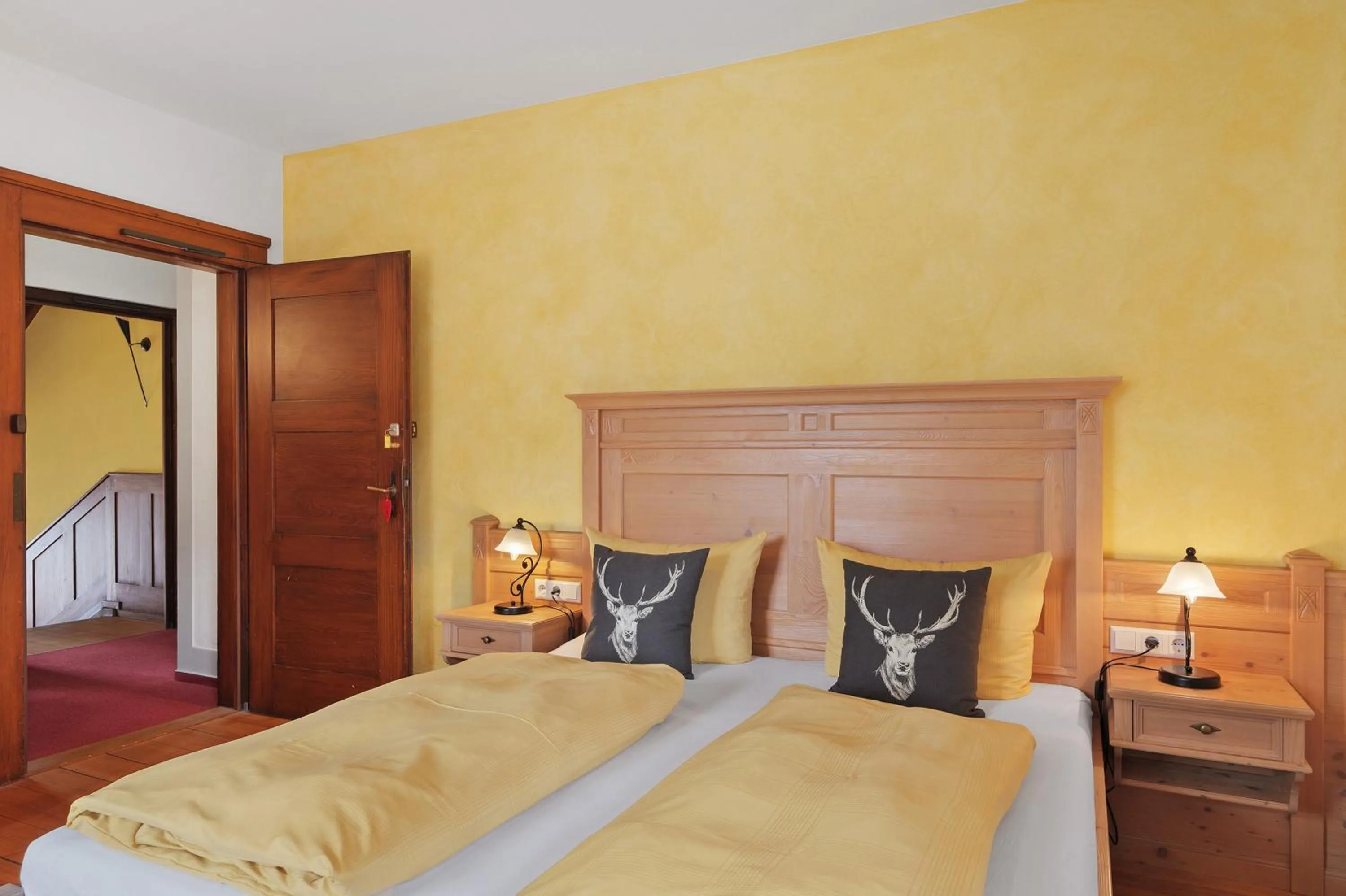 Living room, Bed in Landhaus Christophorus