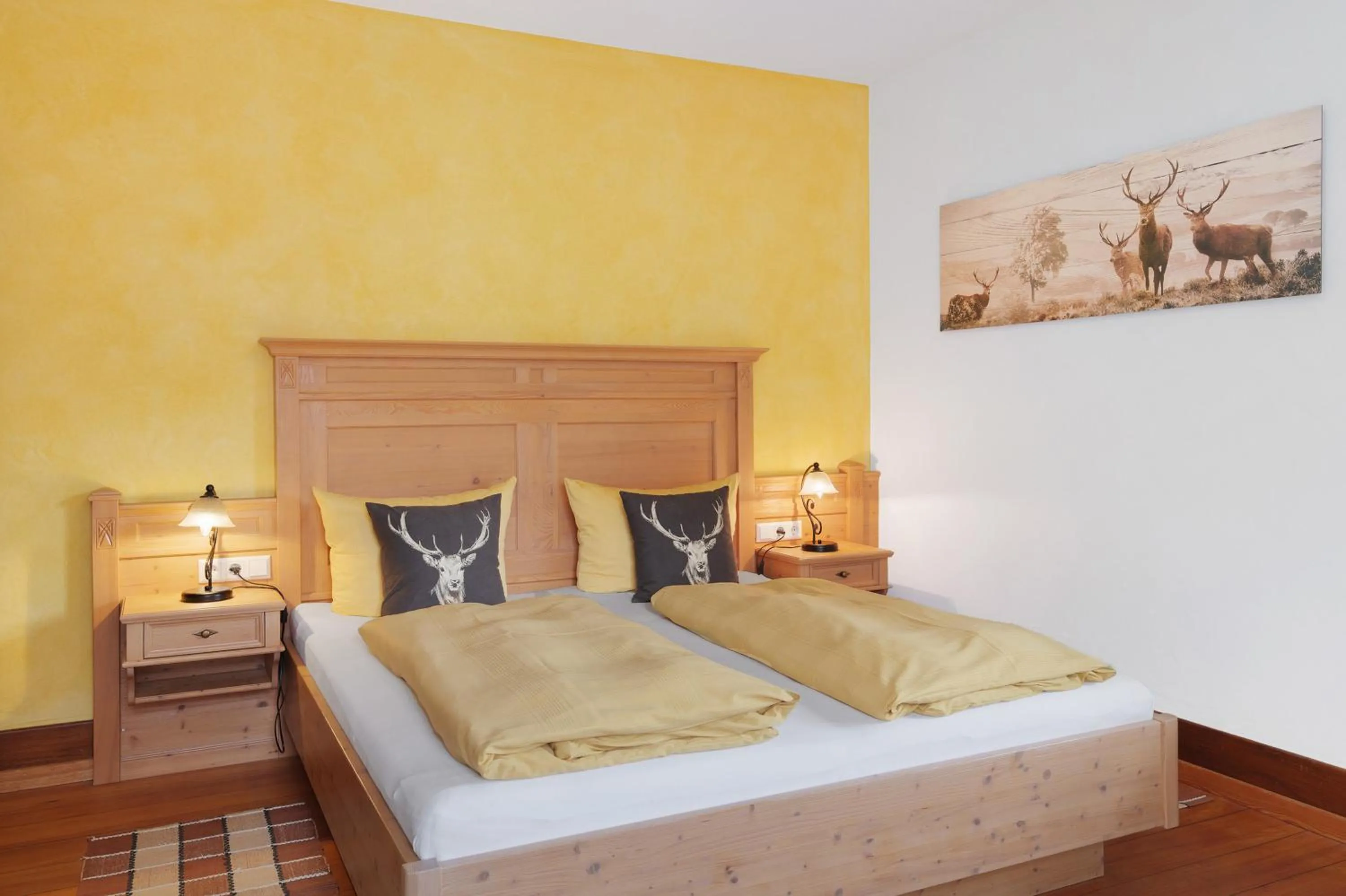 Living room, Bed in Landhaus Christophorus