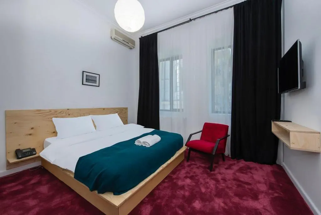 Bed in Opera Hotel Tbilisi