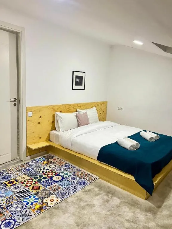 Bed in Opera Hotel Tbilisi