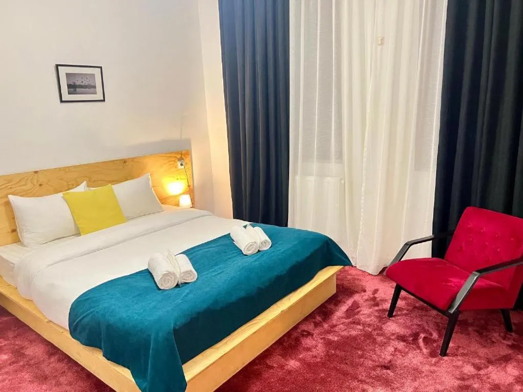 Bed in Opera Hotel Tbilisi