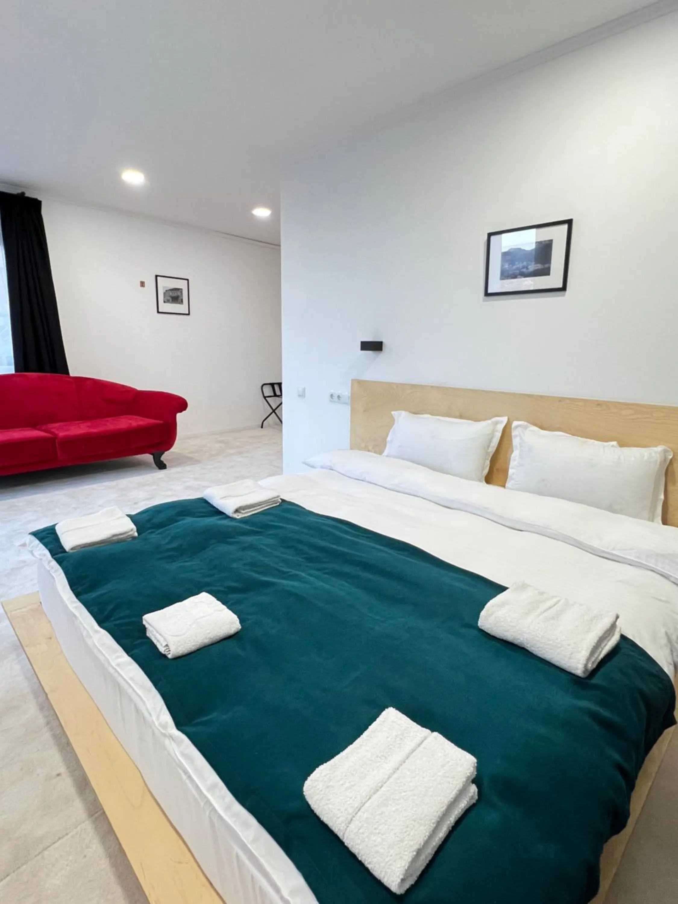 Bed in Opera Hotel Tbilisi