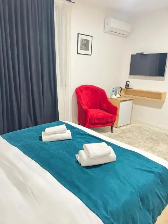 Bed in Opera Hotel Tbilisi