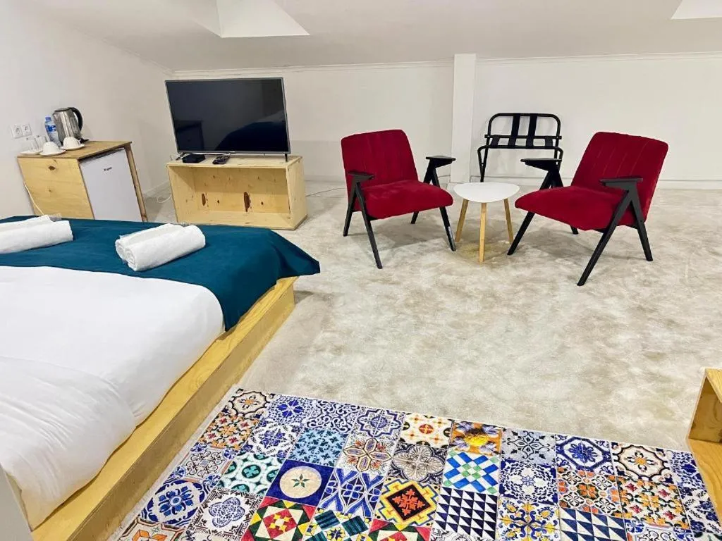 Bed in Opera Hotel Tbilisi