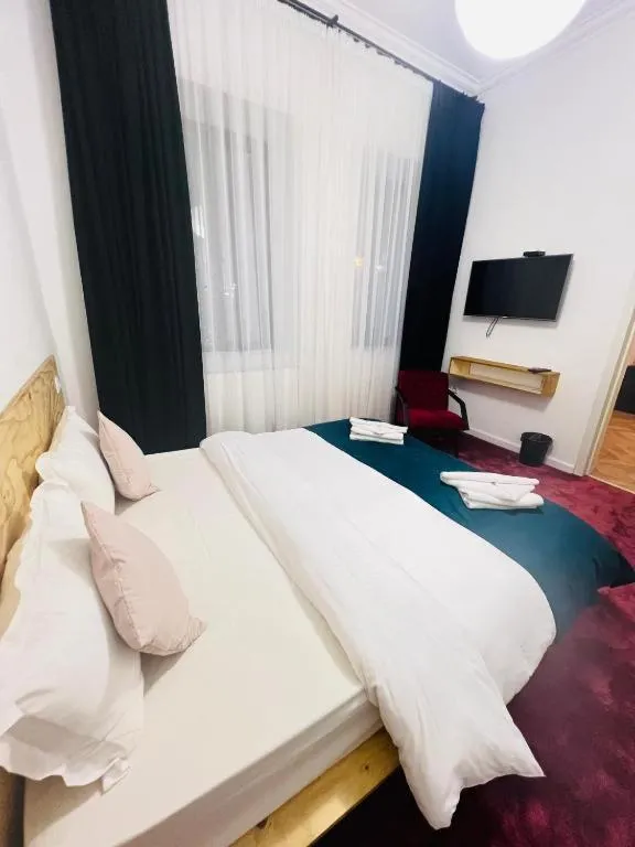 Bed in Opera Hotel Tbilisi