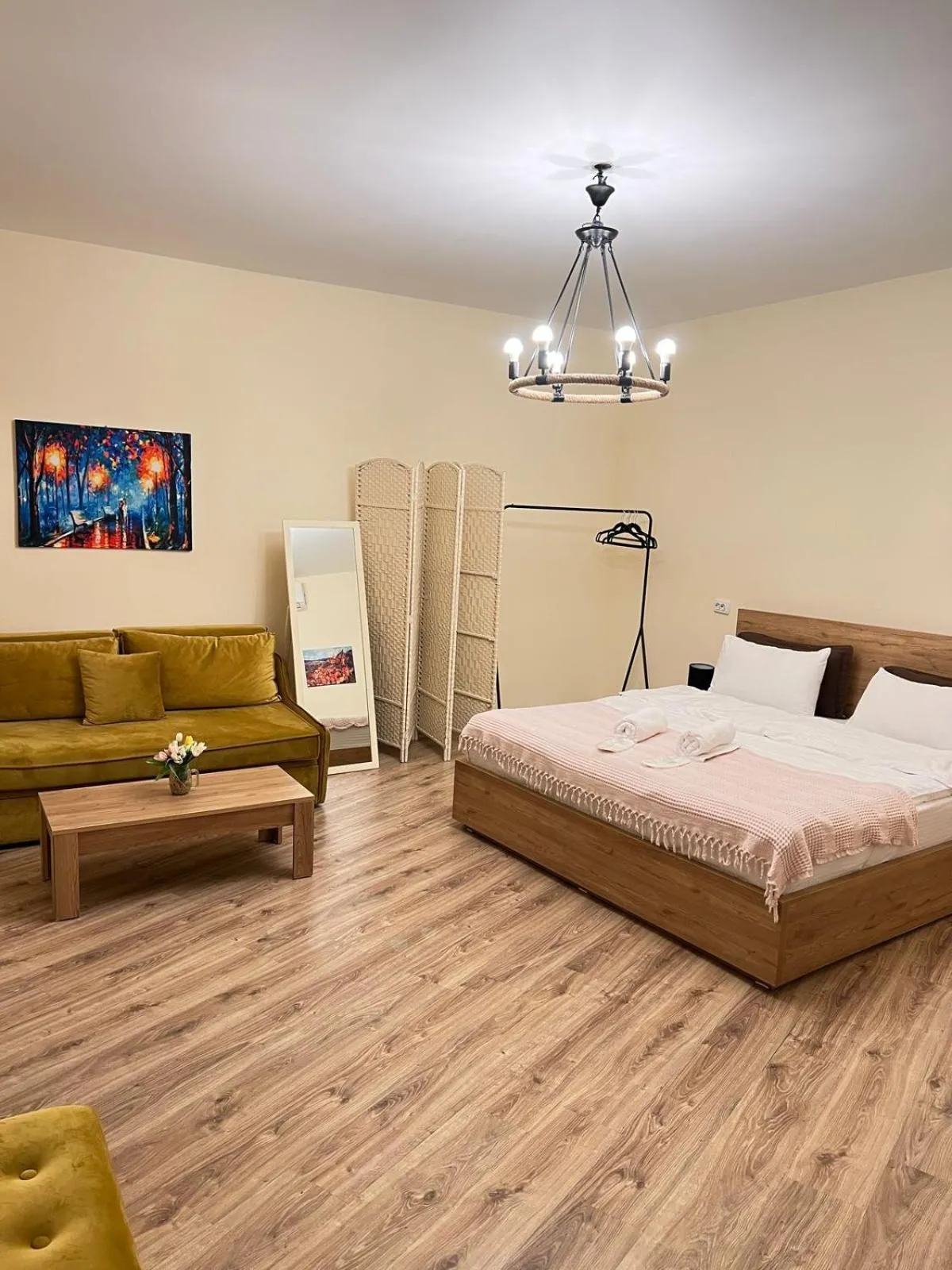 Bed in Opera Hotel Tbilisi