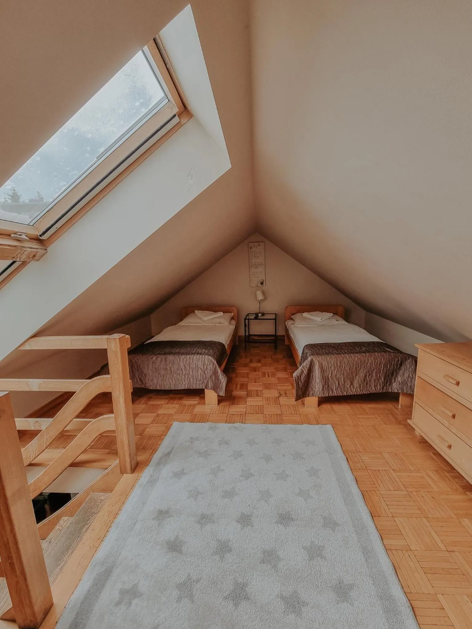 Bed in Pokoje hotelowe Azyl