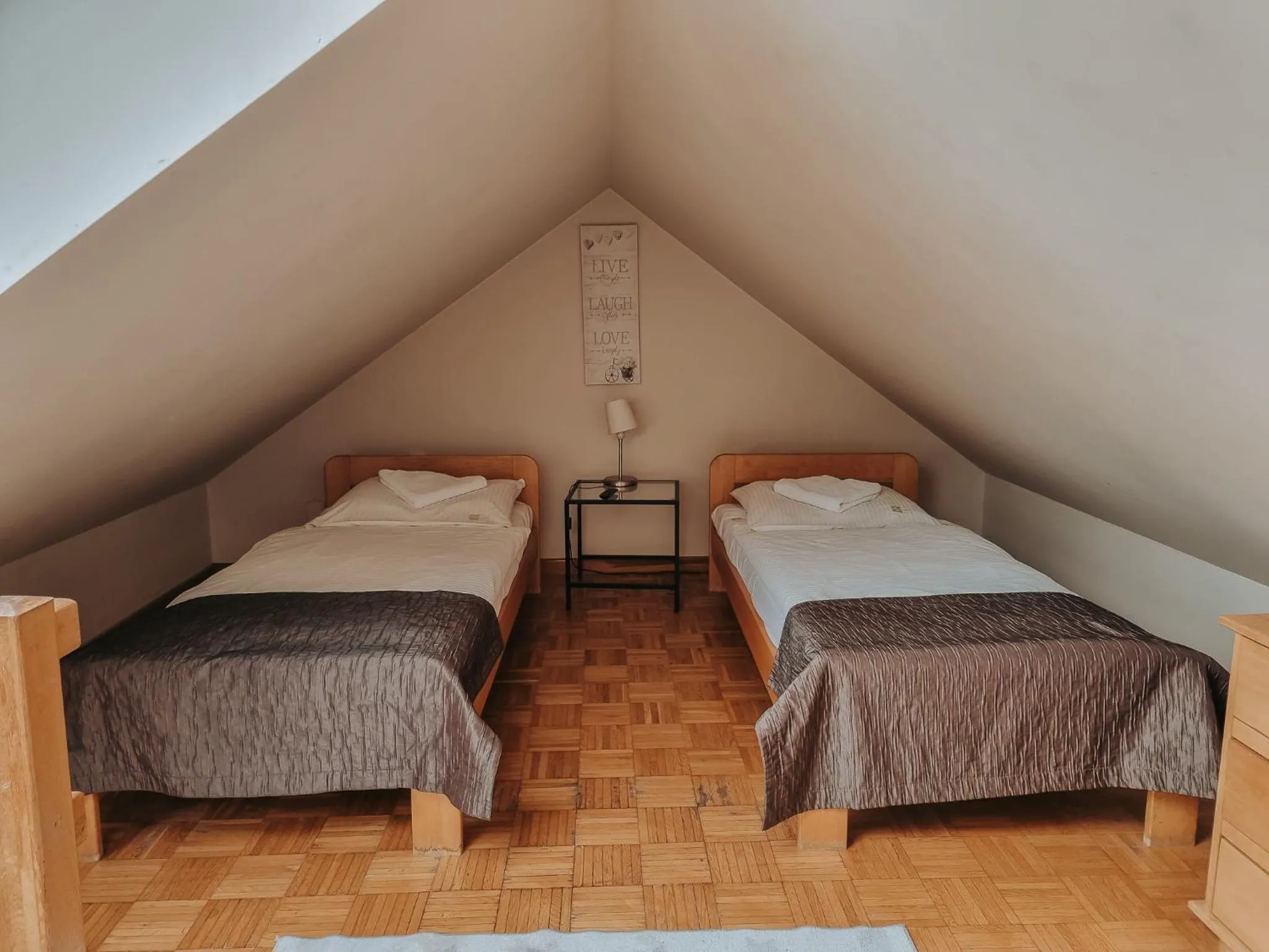 Bed in Pokoje hotelowe Azyl