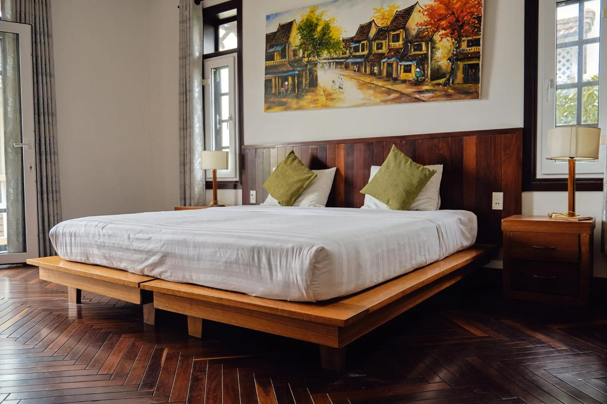 Bed in Hoi An Holiday Villa