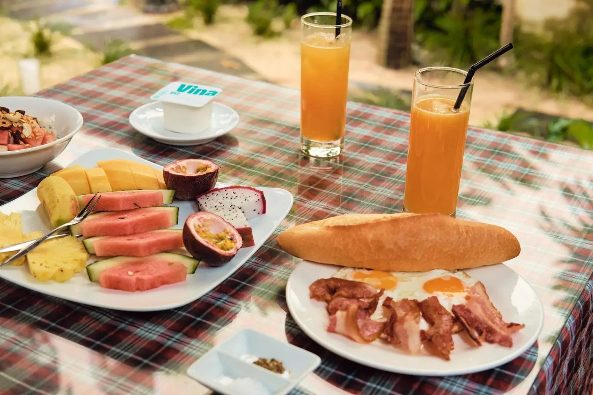 Continental breakfast in Hoi An Holiday Villa Continental breakfast in Hoi An Holiday Villa