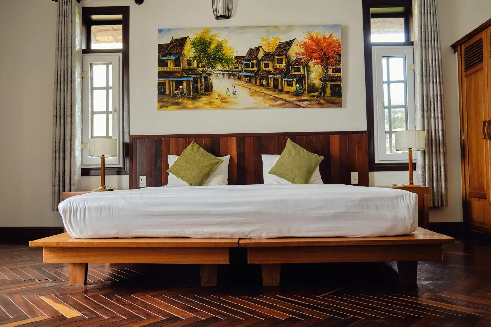 Family Room with Garden View in Hoi An Holiday Villa Family Room with Garden View in Hoi An Holiday Villa