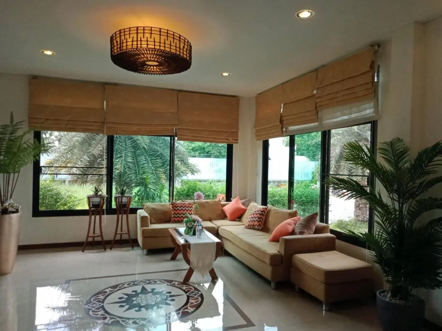 Garden in QG Resort Garden in QG Resort