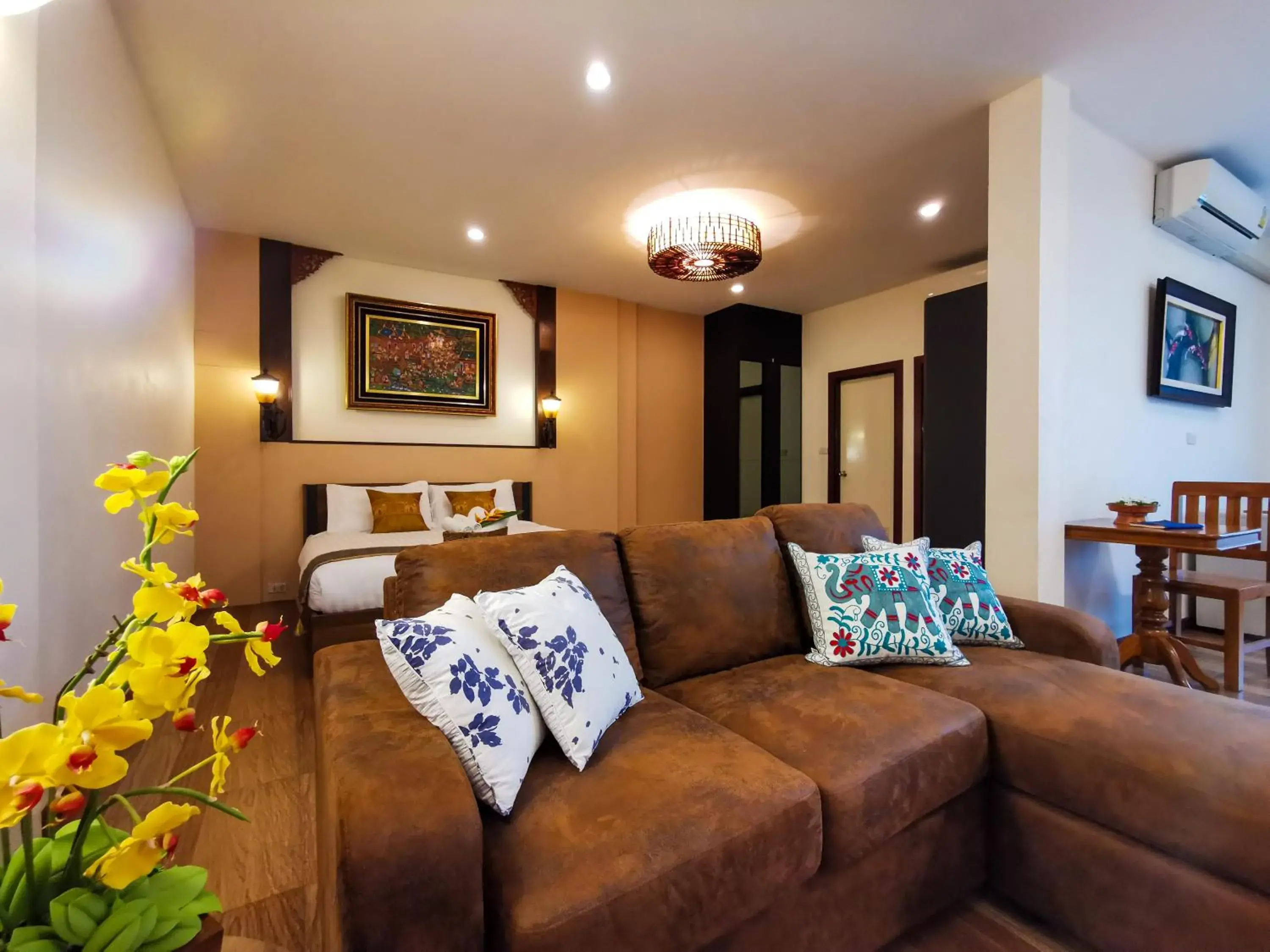 Living room in QG Resort Living room in QG Resort