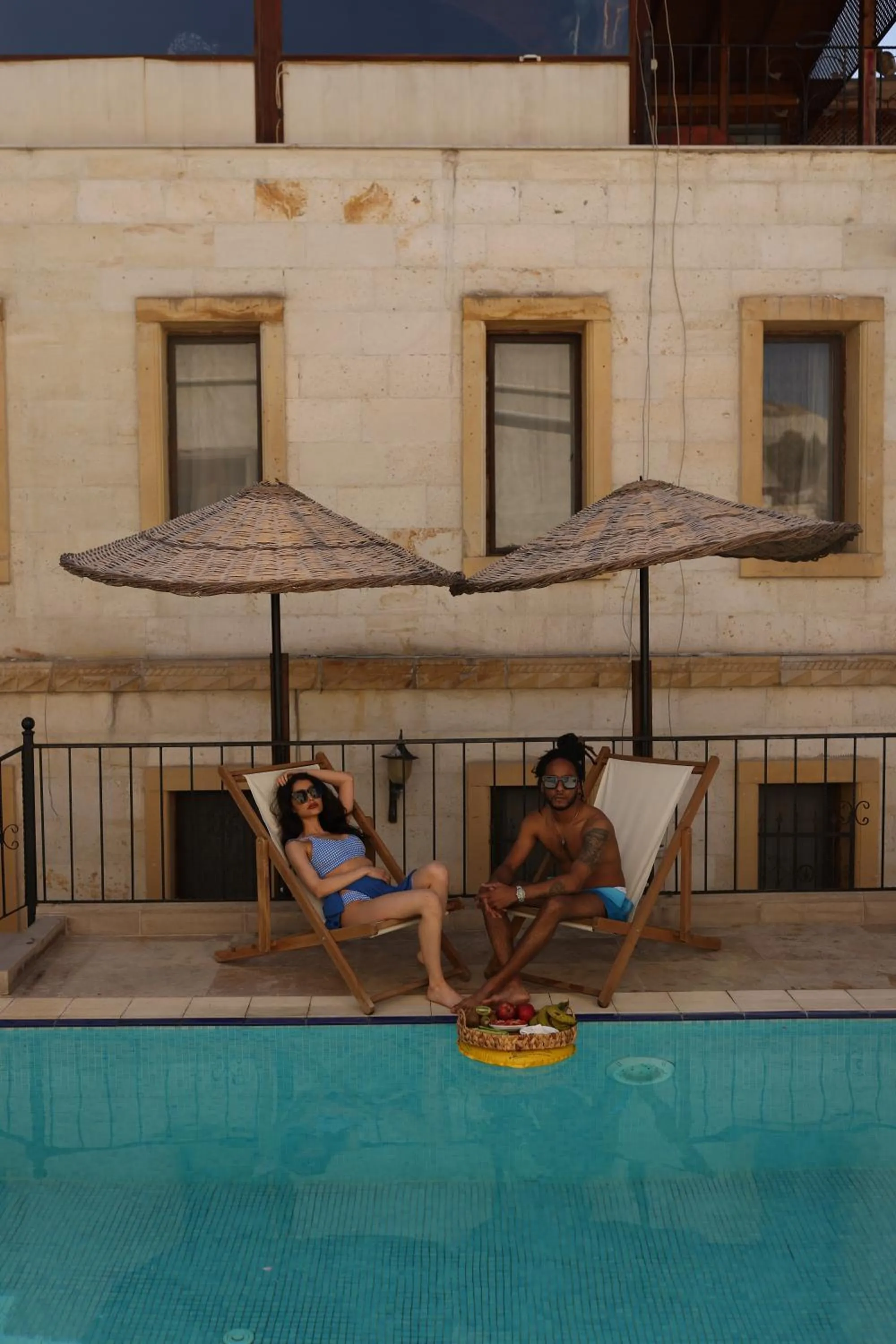 Swimming pool in Goreme Cave Rooms&Pool